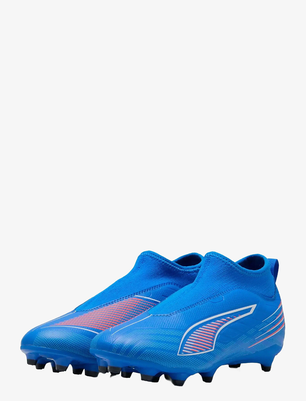 PUMA - ULTRA 6 MATCH+ LL FG/AG Jr - tøj - ultra blue-puma white-glowing red - 0