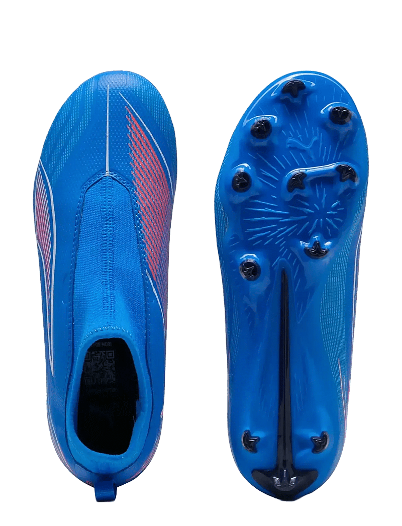 PUMA - ULTRA 6 MATCH+ LL FG/AG Jr - kleding - ultra blue-puma white-glowing red - 2