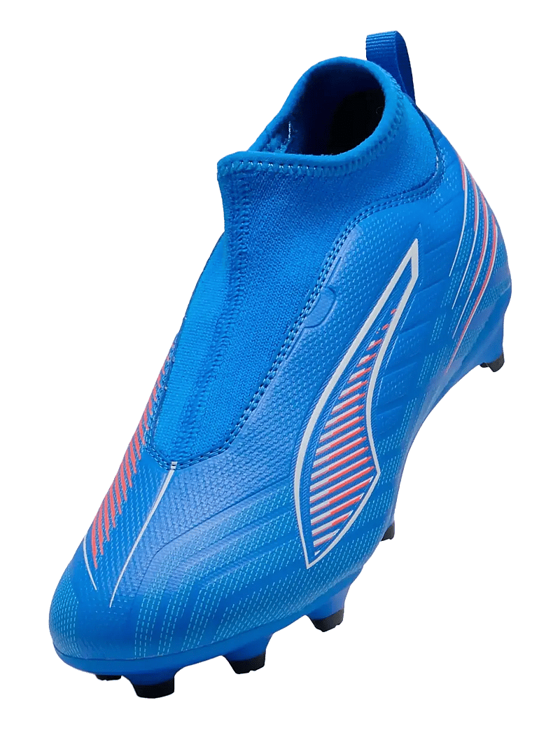 PUMA - ULTRA 6 MATCH+ LL FG/AG Jr - kleding - ultra blue-puma white-glowing red - 4