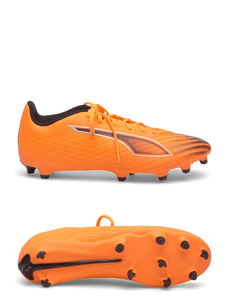 PUMA - ULTRA 6 PLAY FG/AG - fodboldstøvler - heat fire-puma black-glowing red - 0