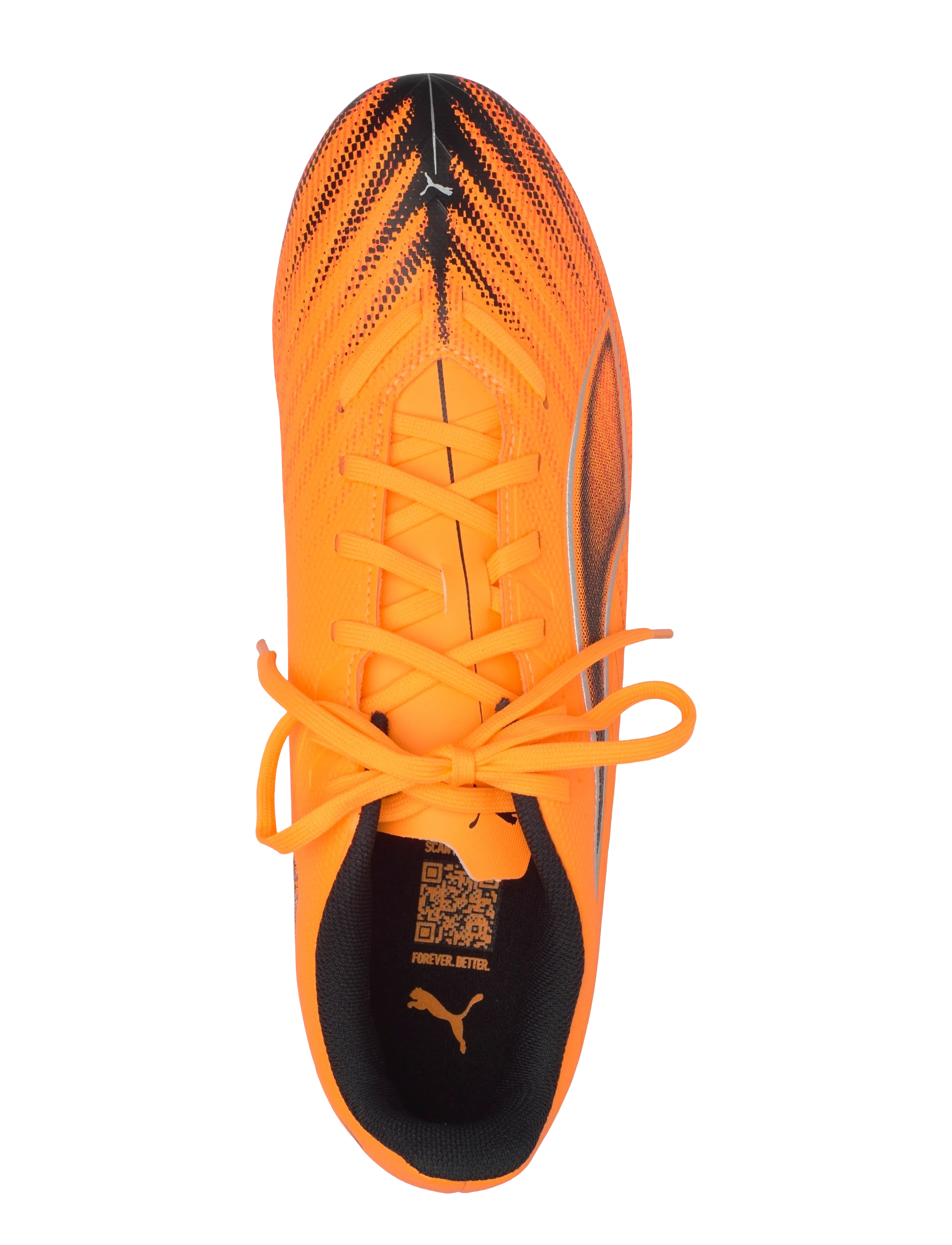 PUMA - ULTRA 6 PLAY FG/AG - fußballschuhe - heat fire-puma black-glowing red - 3
