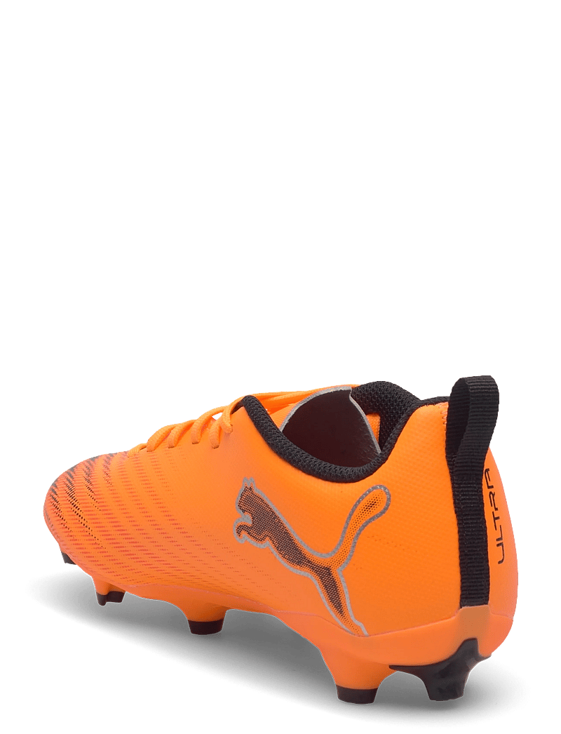 PUMA - ULTRA 6 PLAY FG/AG Jr - drabužiai - heat fire-puma black-glowing red - 2