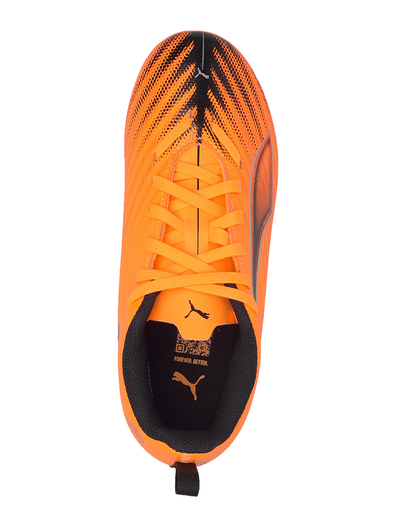 PUMA - ULTRA 6 PLAY FG/AG Jr - drabužiai - heat fire-puma black-glowing red - 3