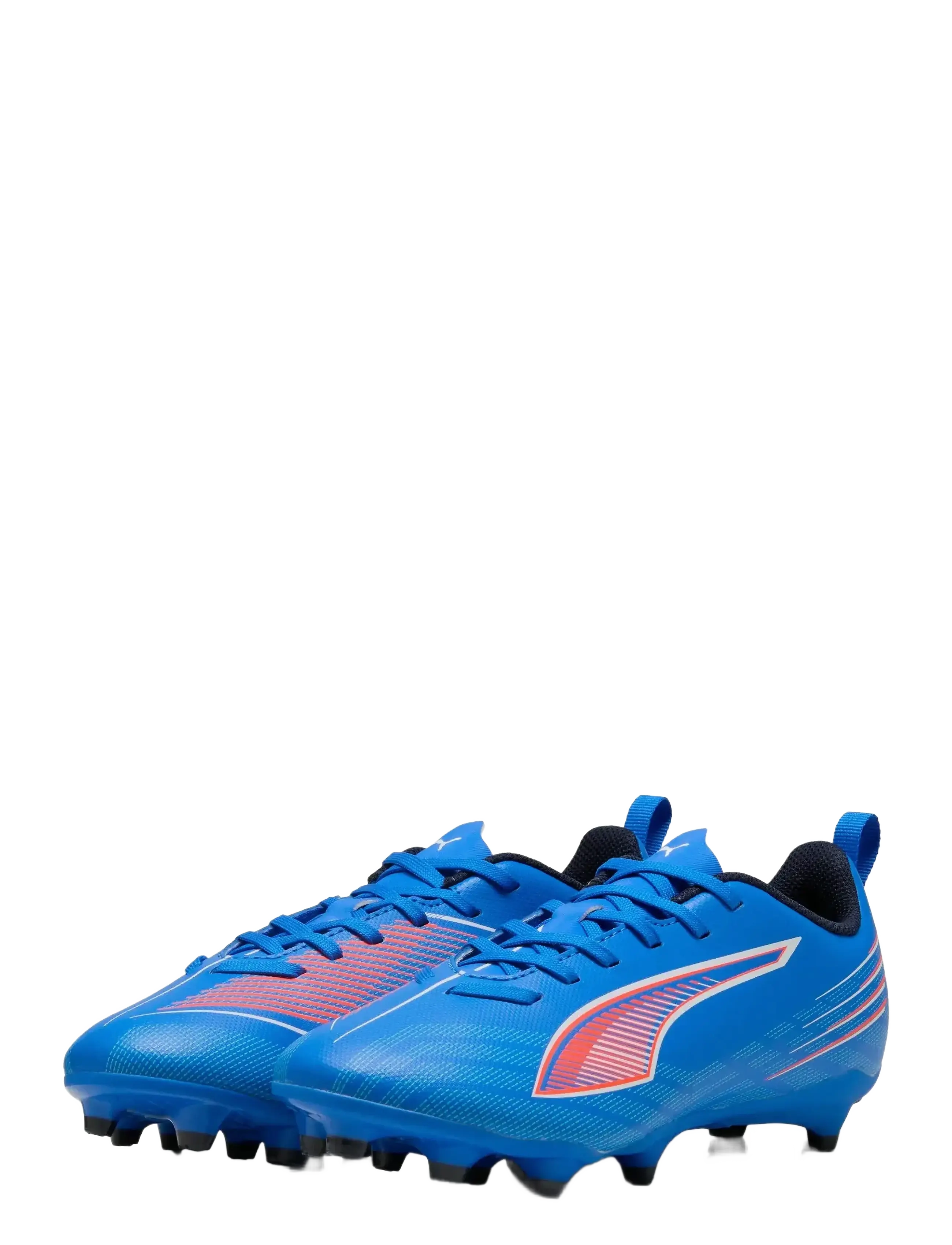 PUMA ULTRA 6 PLAY FG/AG Jr - Jalkapallokengät - ULTRA BLUE-PUMA WHITE-GLOWING RED / blue
