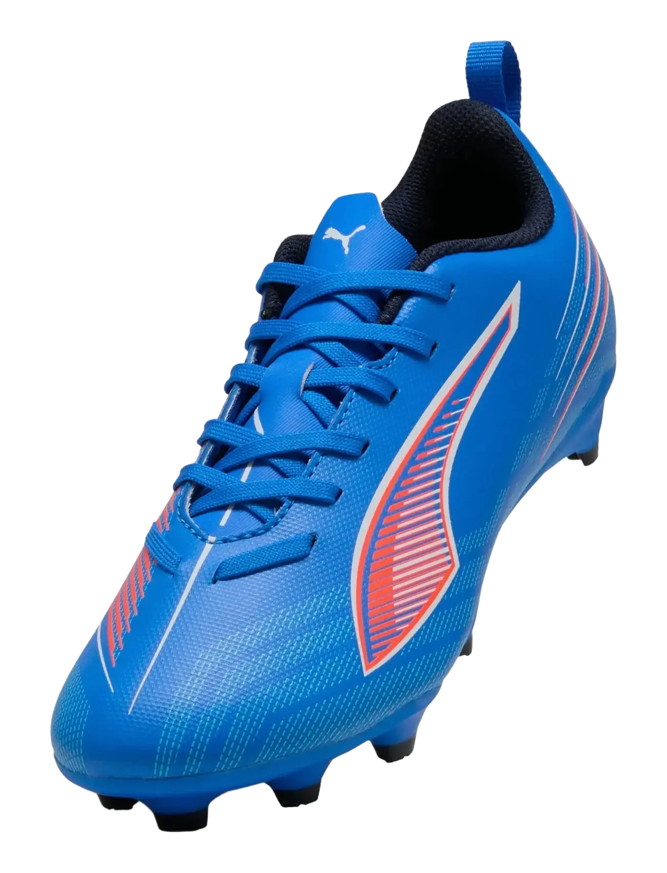 PUMA - ULTRA 6 PLAY FG/AG Jr - kläder - ultra blue-puma white-glowing red - 4