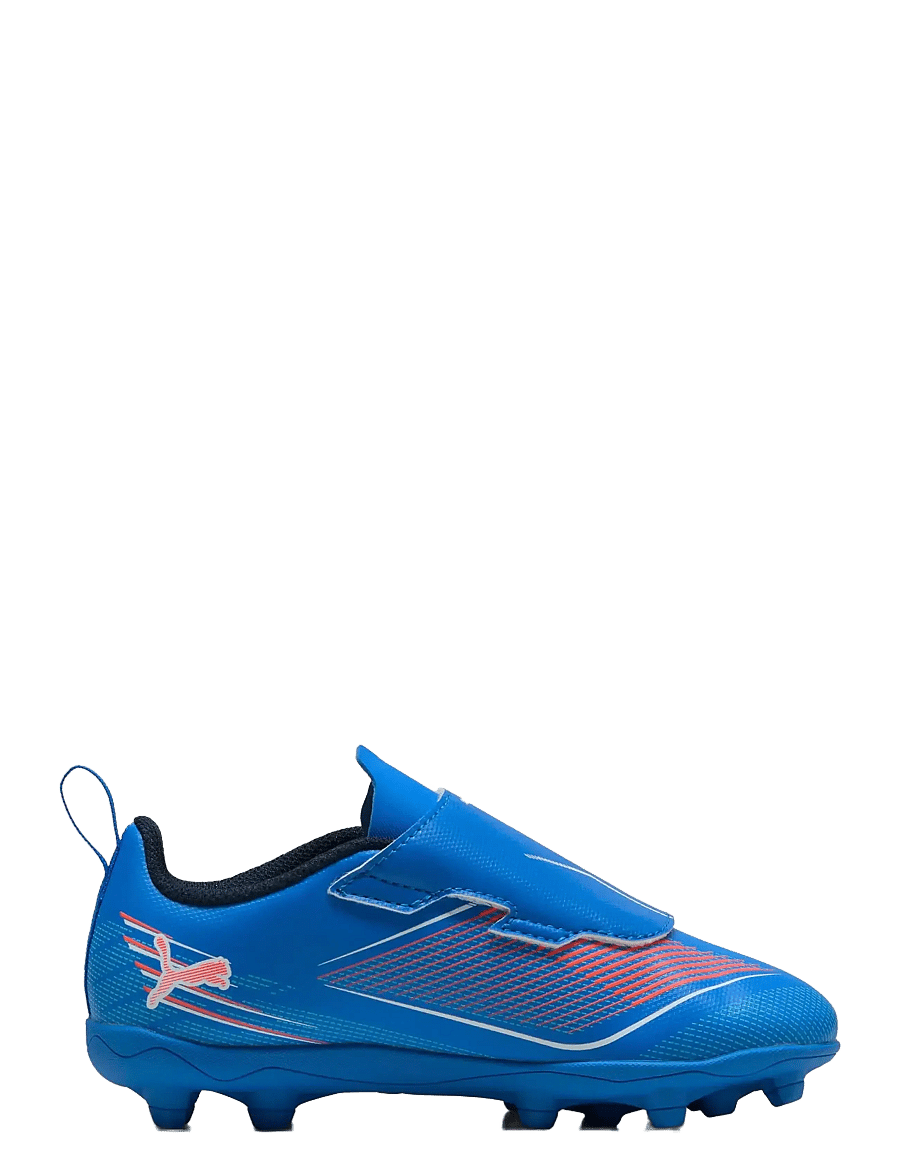 PUMA - ULTRA 6 PLAY V FG/AG RB Jr - kleidung - ultra blue-puma white-glowing red - 3