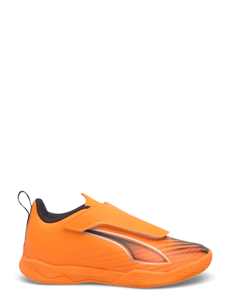 PUMA - ULTRA 6 PLAY V IT Jr - kleidung - heat fire-puma black-glowing red - 1