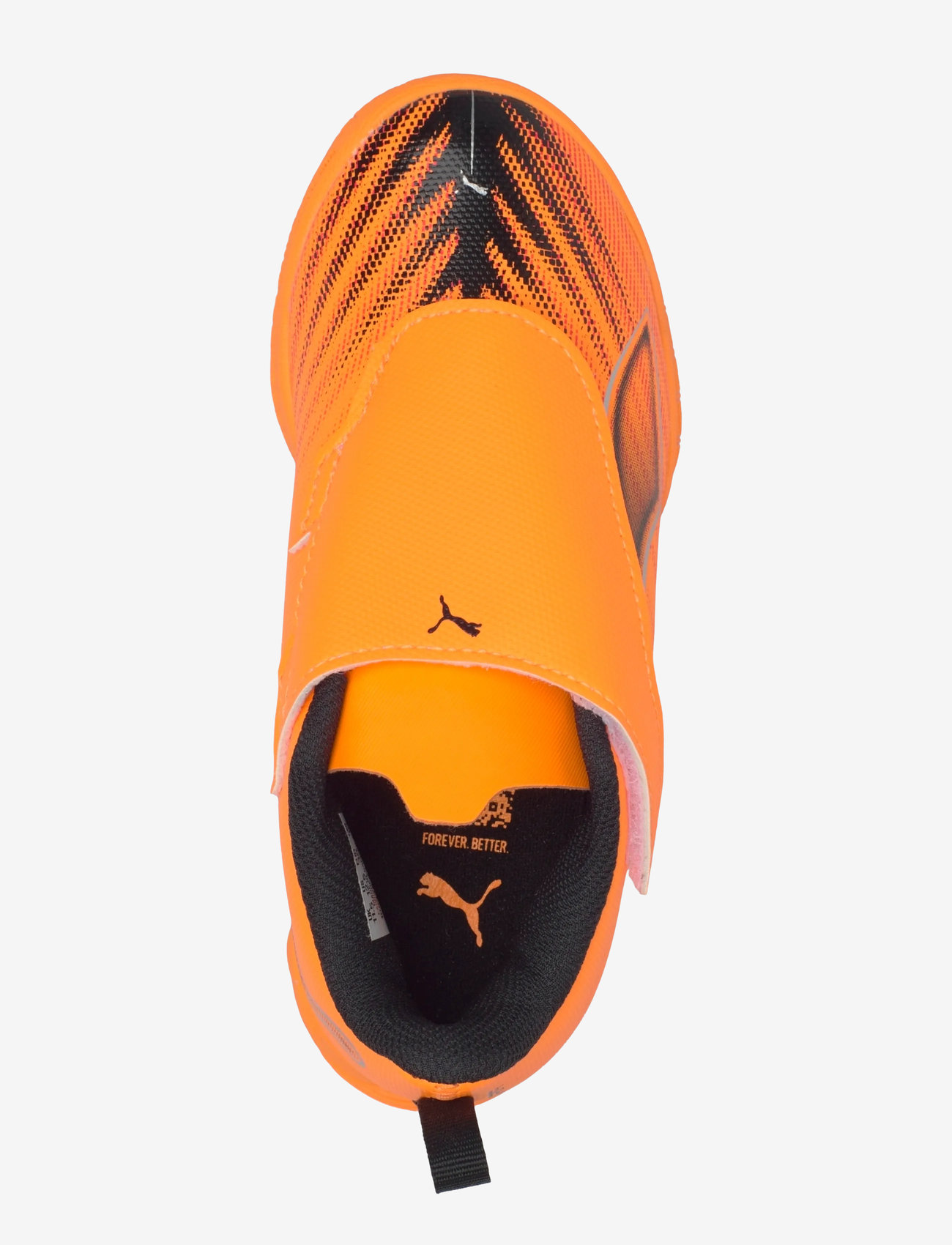 PUMA - ULTRA 6 PLAY V IT Jr - kläder - heat fire-puma black-glowing red - 3