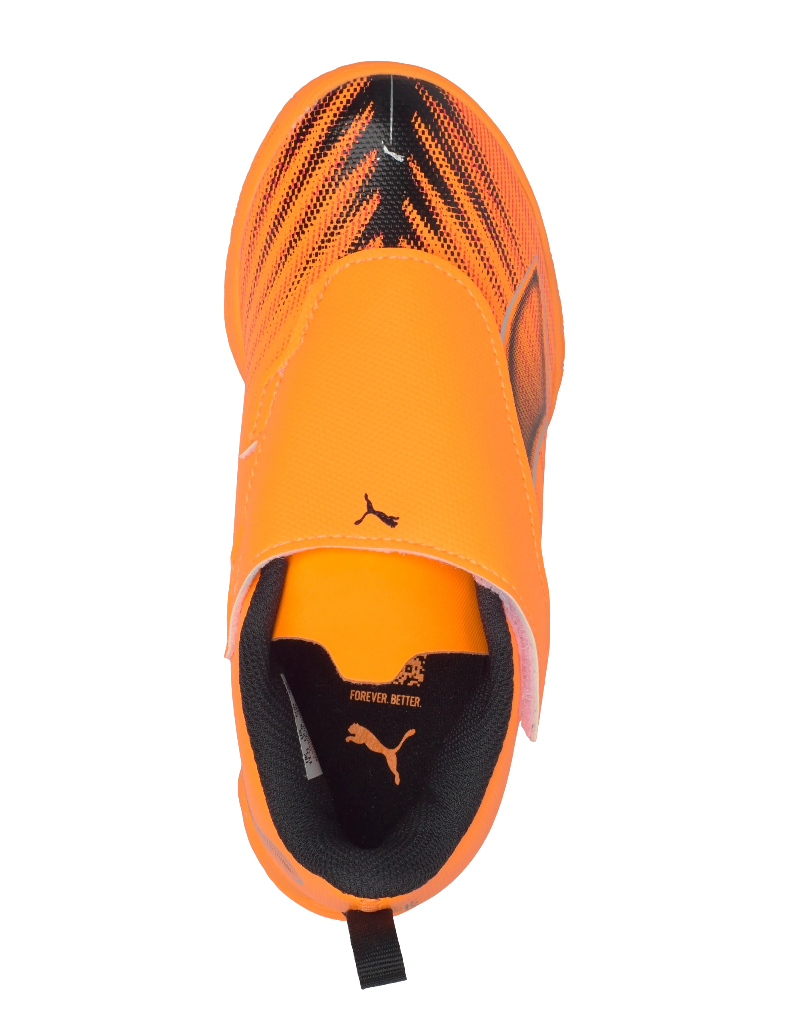 PUMA - ULTRA 6 PLAY V IT Jr - fodboldstøvler - heat fire-puma black-glowing red - 3