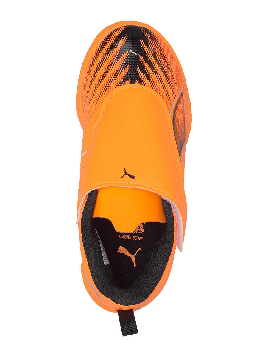 PUMA - ULTRA 6 PLAY V IT Jr - kleidung - heat fire-puma black-glowing red - 3