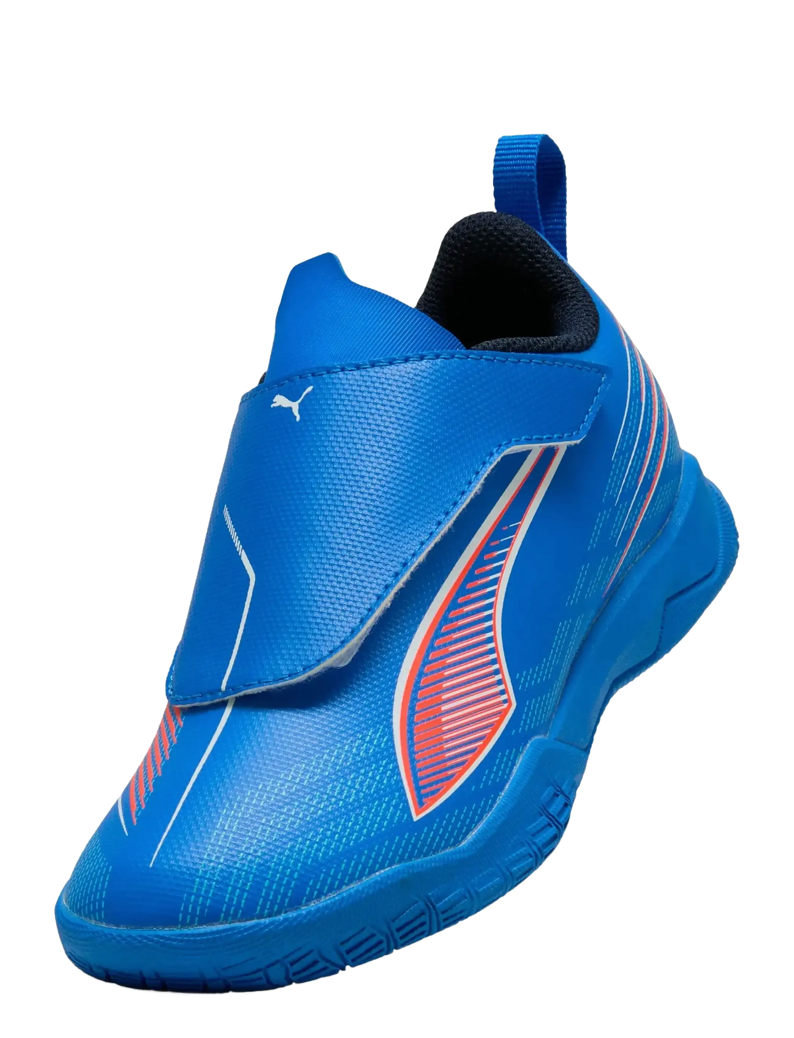 PUMA - ULTRA 6 PLAY V IT Jr - fodboldstøvler - ultra blue-puma white-glowing red - 4