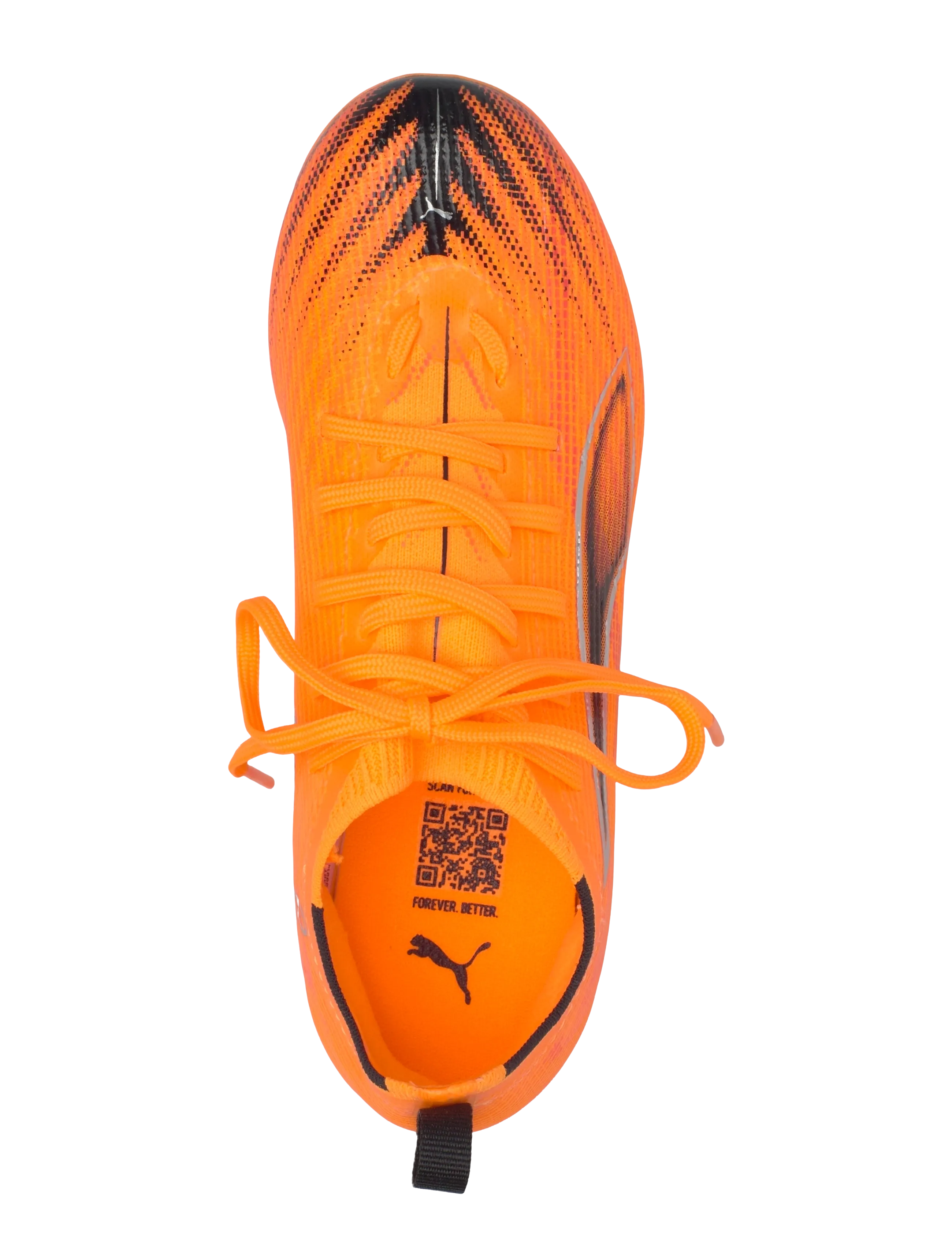 PUMA - ULTRA 6 PRO FG/AG Jr - sko - heat fire-puma black-glowing red - 3