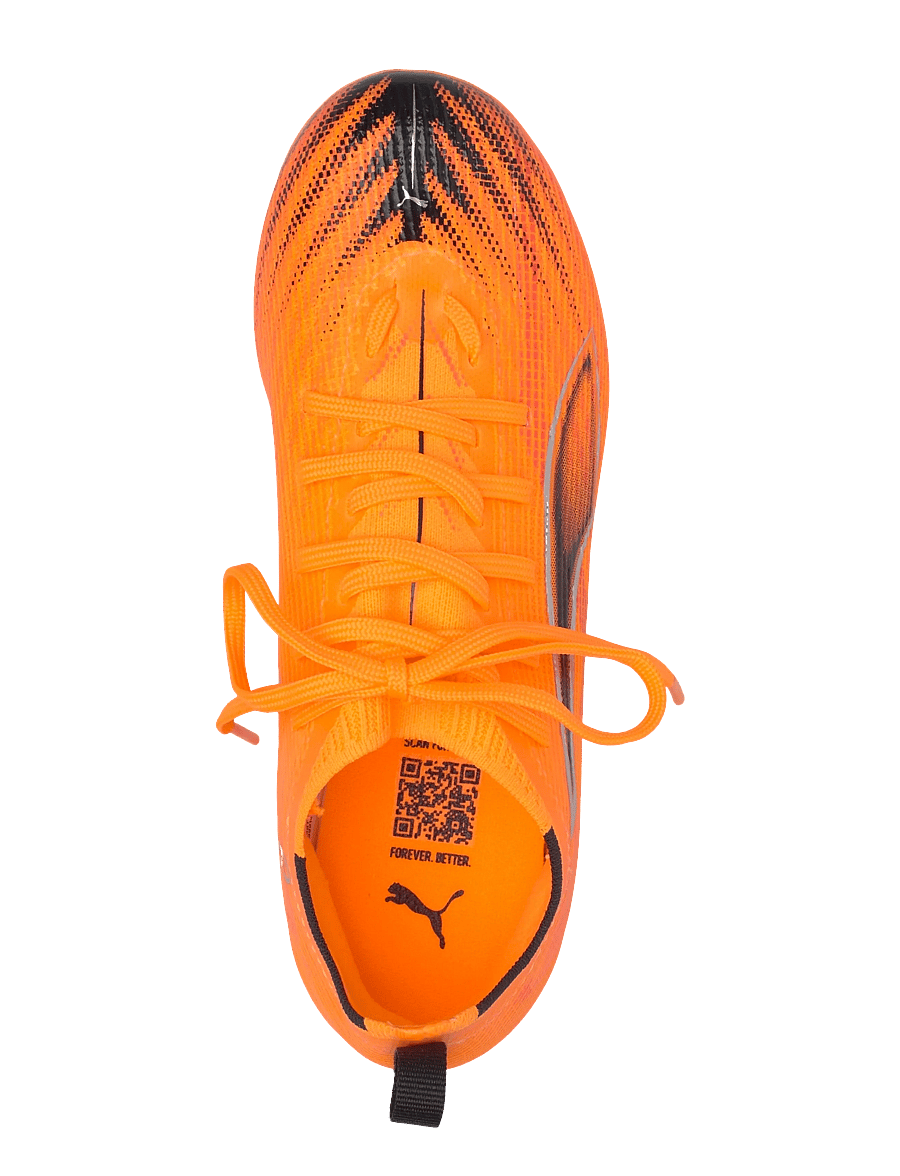 PUMA - ULTRA 6 PRO FG/AG Jr - sko - heat fire-puma black-glowing red - 3