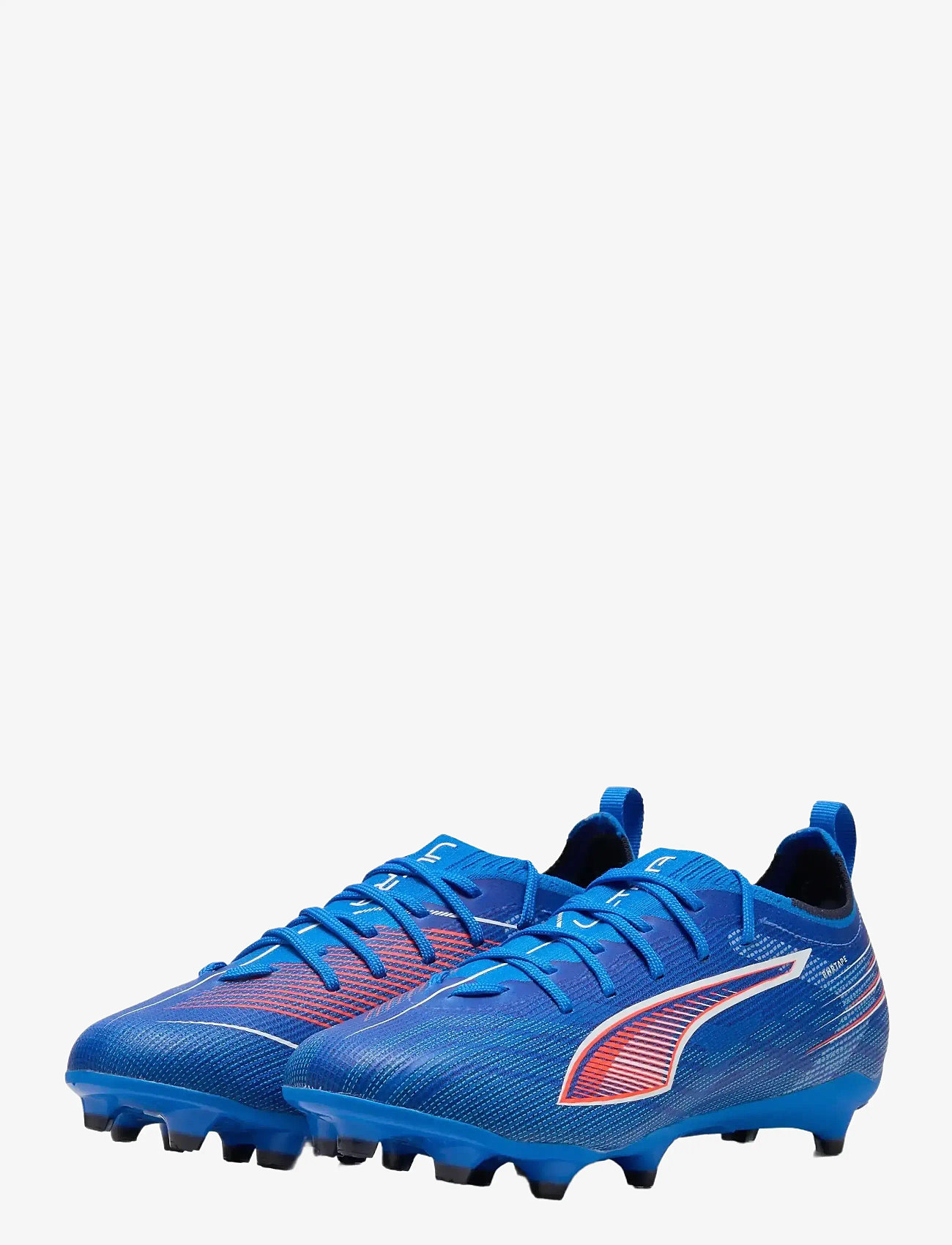 PUMA - ULTRA 6 PRO FG/AG Jr - kläder - ultra blue-puma white-glowing red - 0