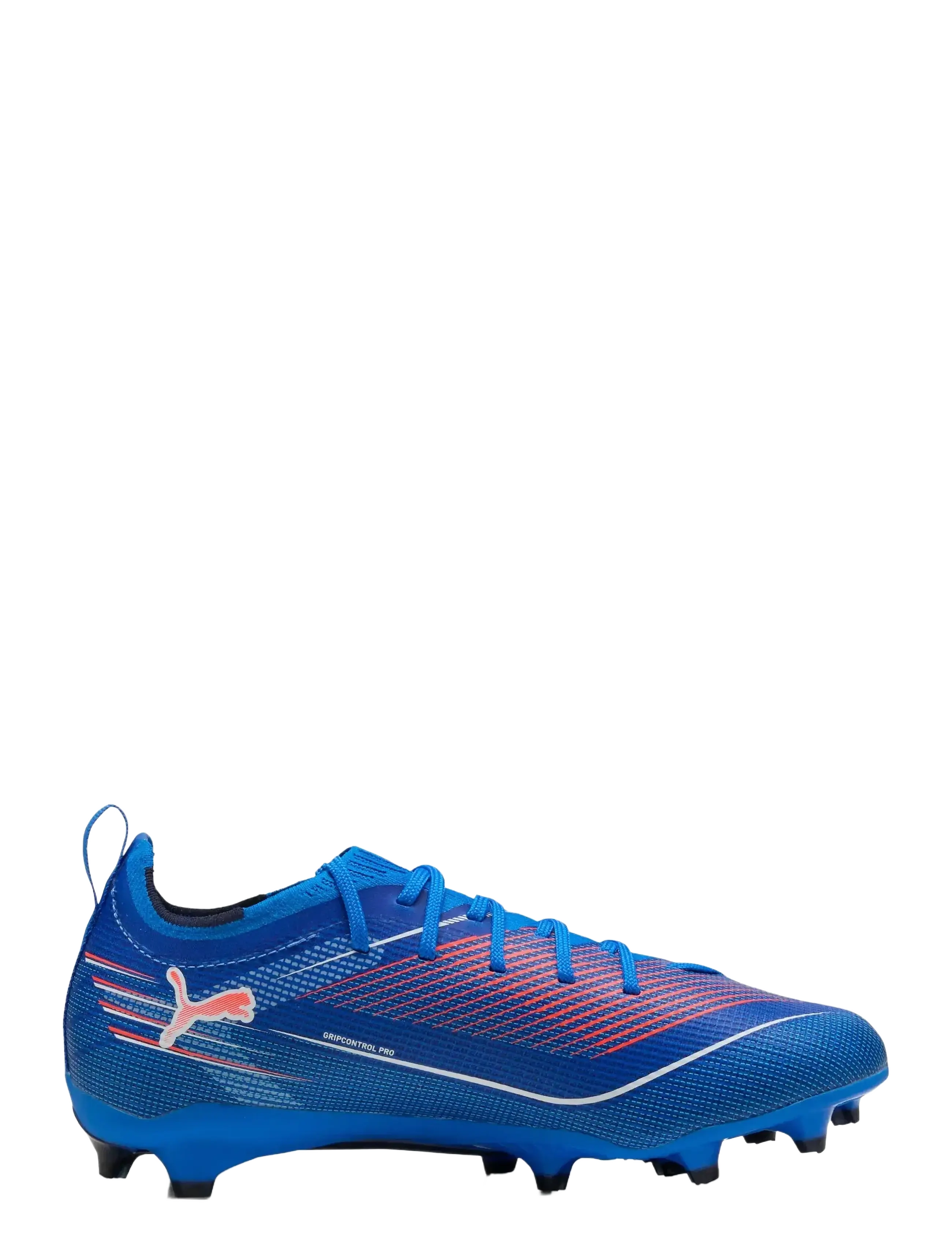 PUMA - ULTRA 6 PRO FG/AG Jr - fodboldstøvler - ultra blue-puma white-glowing red - 3