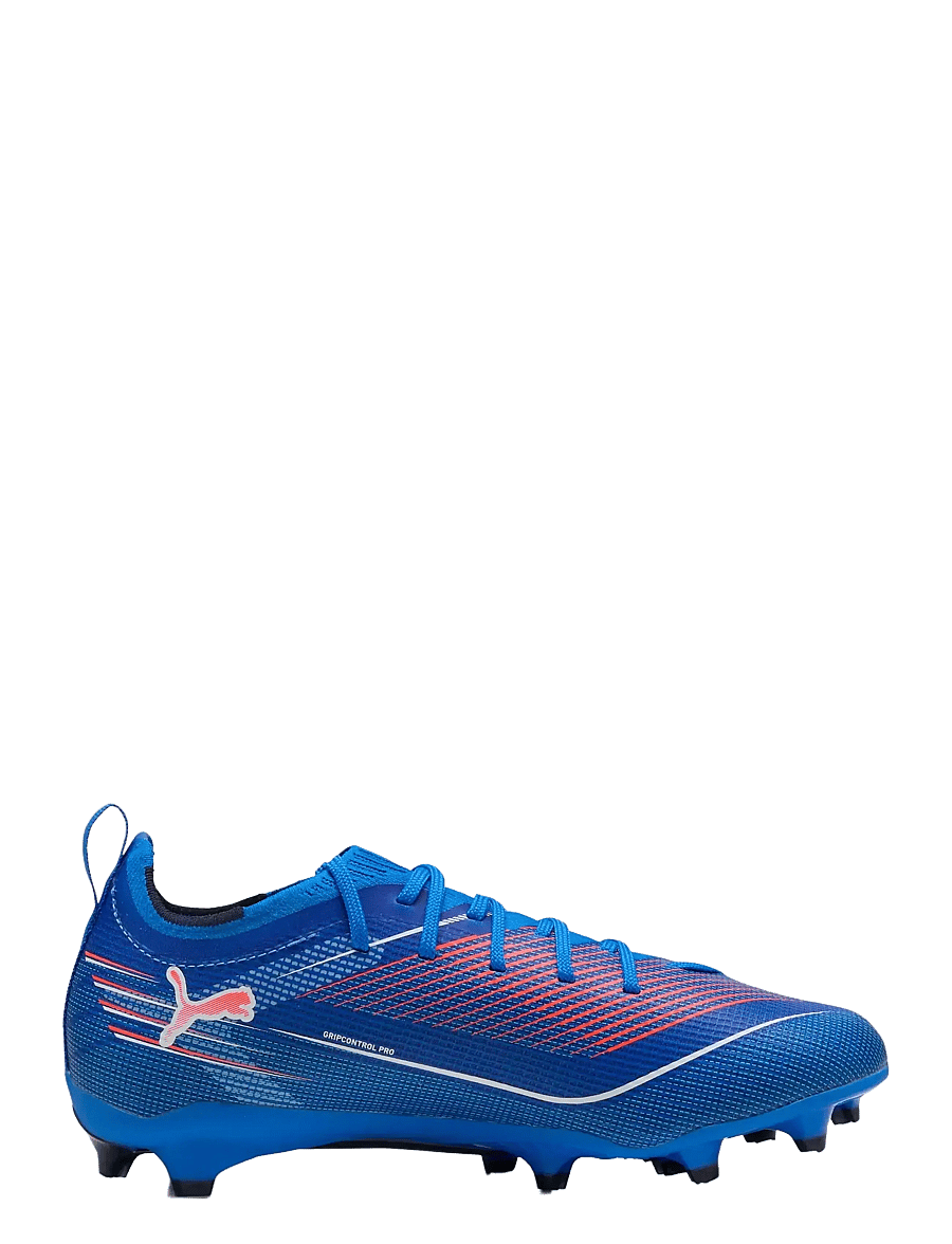 PUMA - ULTRA 6 PRO FG/AG Jr - fodboldstøvler - ultra blue-puma white-glowing red - 3