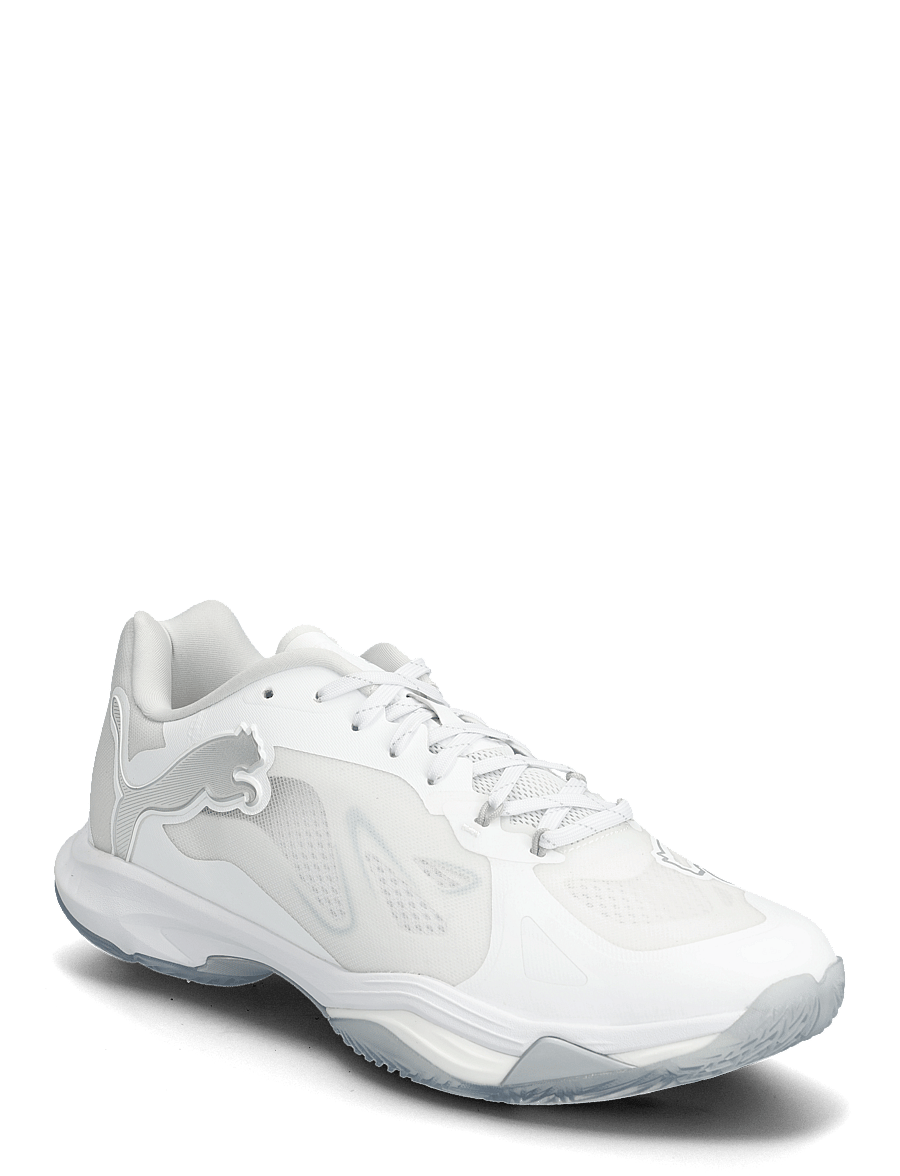 PUMA - Vantage Nitro - indoor sports shoes - puma white-puma silver-ash gray - 0