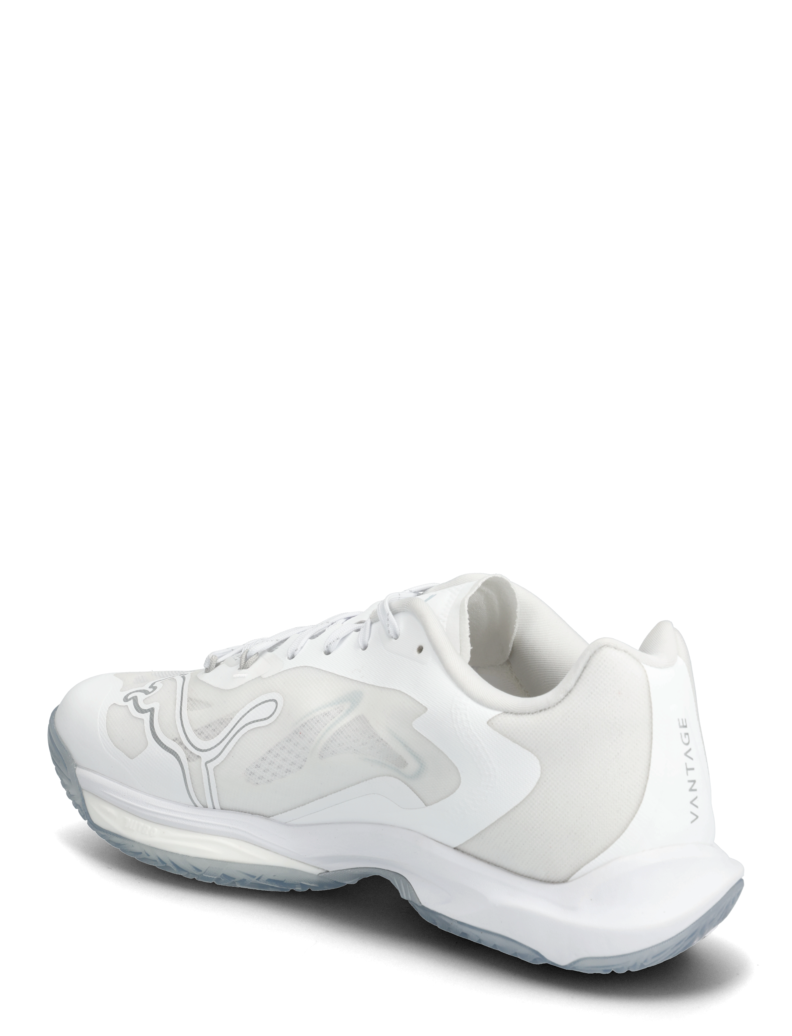 PUMA - Vantage Nitro - indoor sports shoes - puma white-puma silver-ash gray - 2
