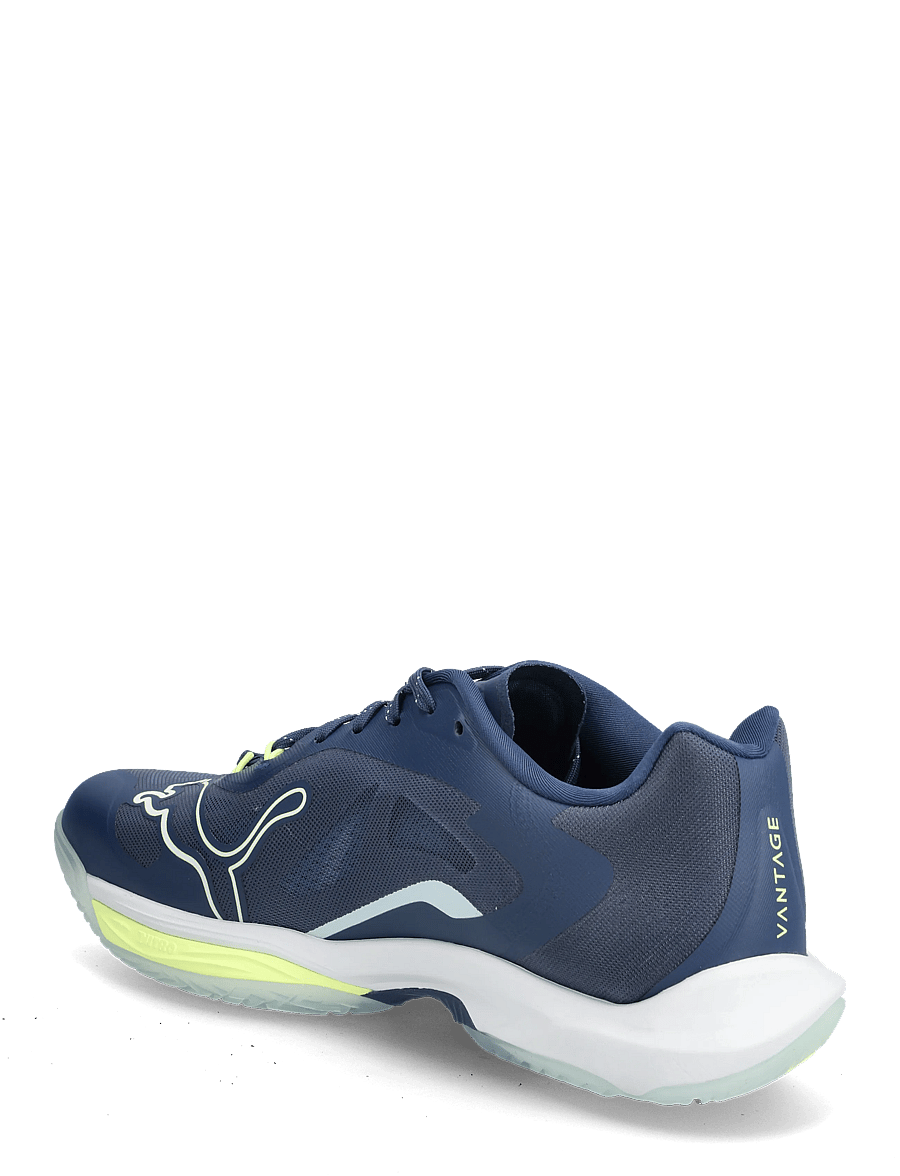 PUMA - Vantage Nitro - indendørs sportssko - persian blue-fizzy light-puma white-light aqua - 2