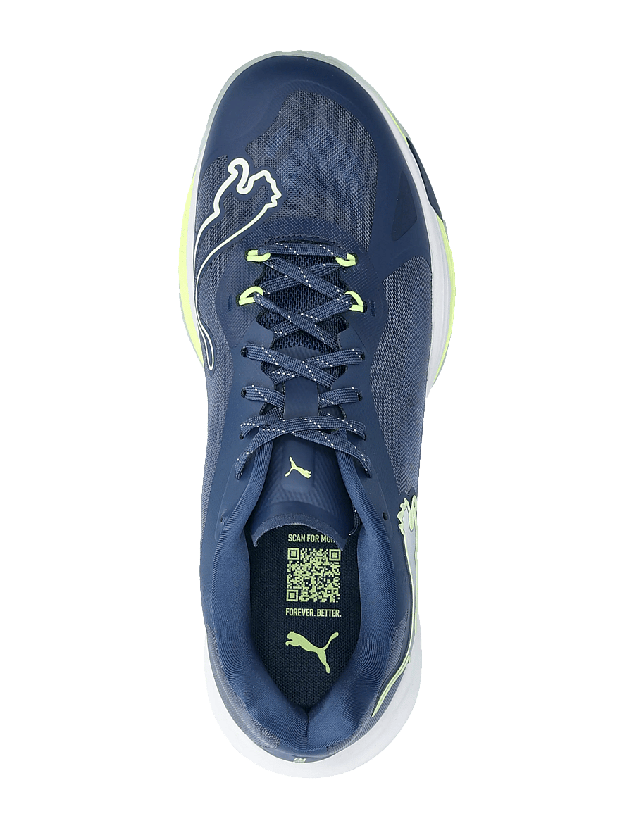 PUMA - Vantage Nitro - indendørs sportssko - persian blue-fizzy light-puma white-light aqua - 3