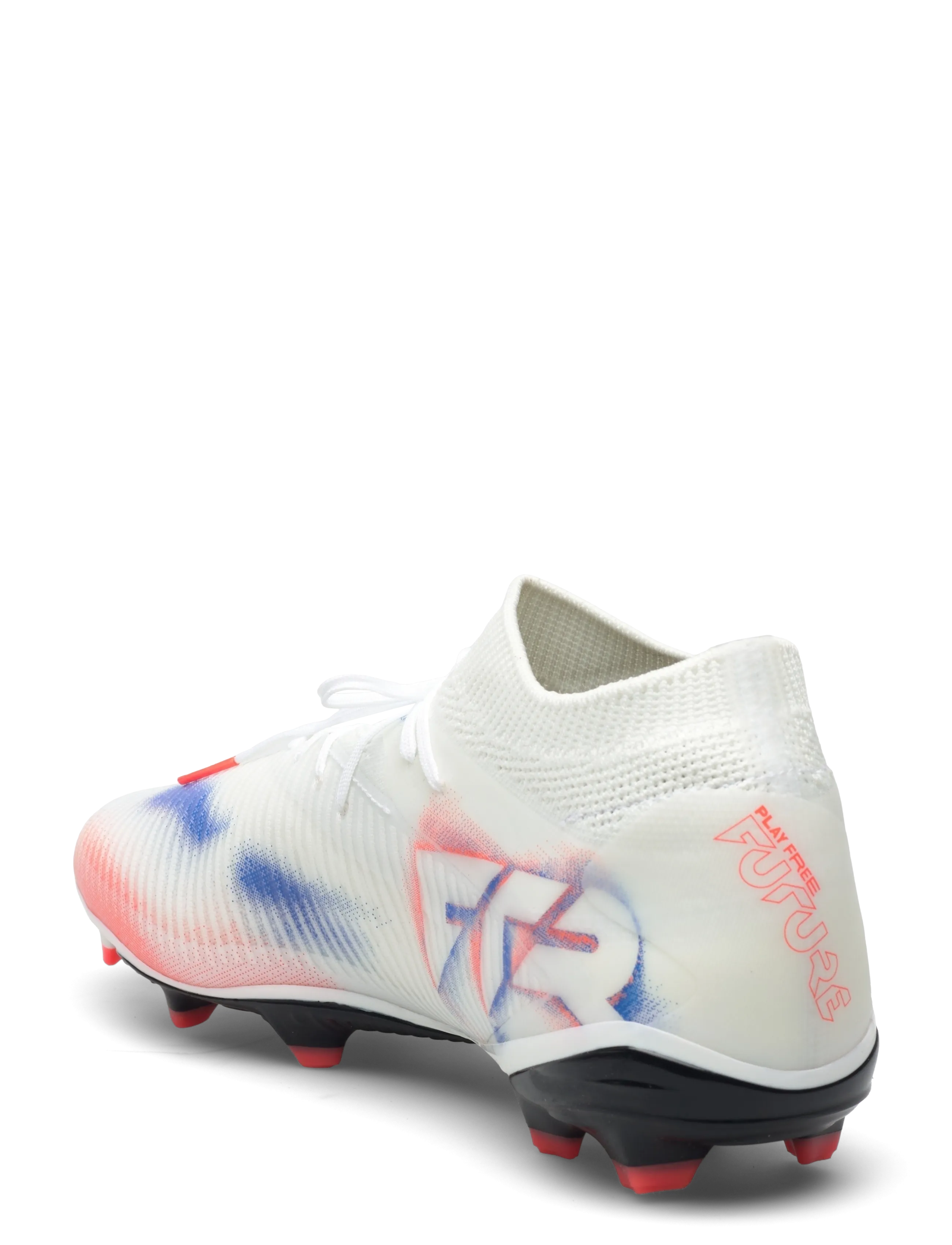 PUMA - FUTURE 8 PRO FG/AG - jalgpallisaapad - puma white-puma black-glowing red - 2