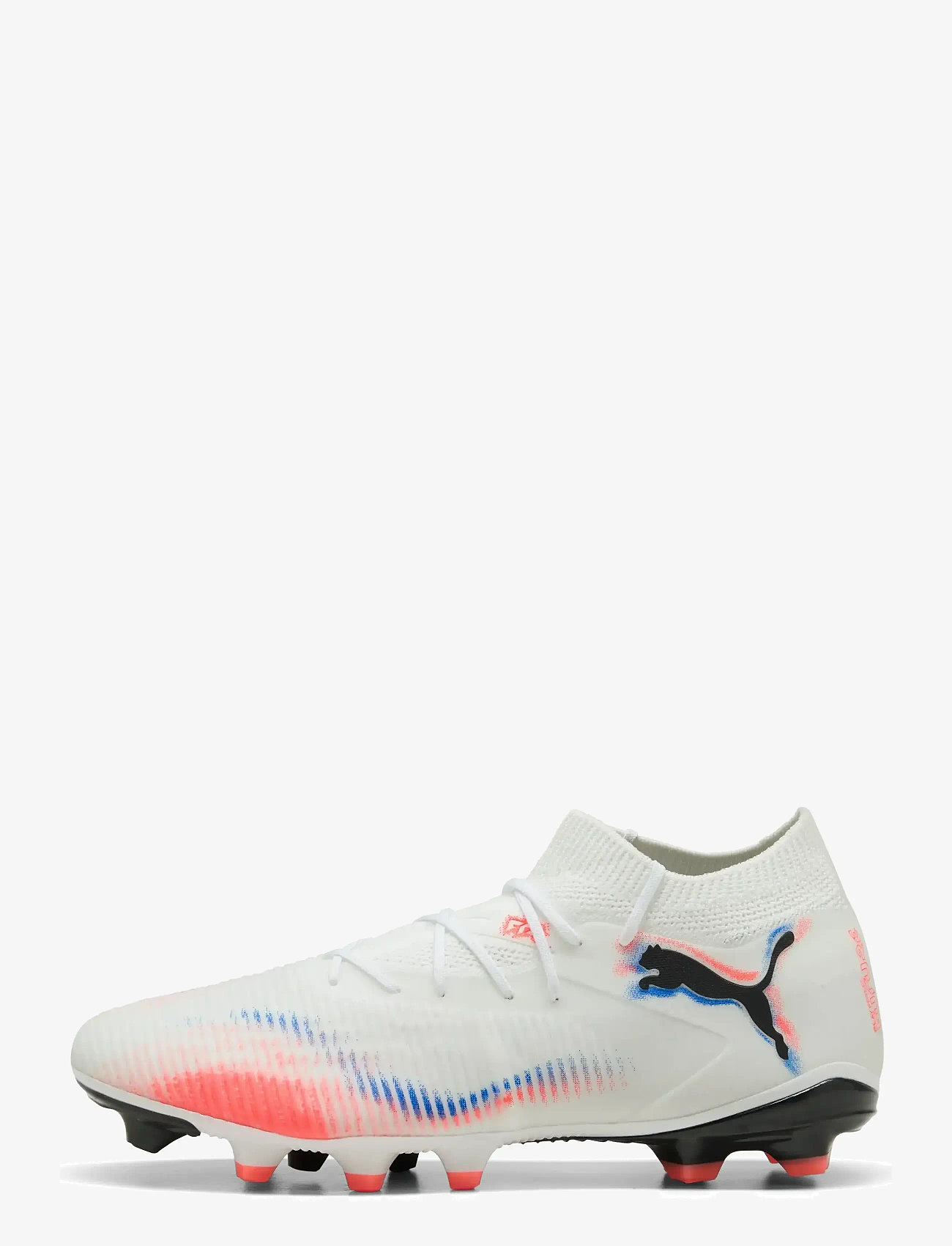 PUMA - FUTURE 8 MATCH FG/AG - fodboldstøvler - puma white-puma black-glowing red - 1