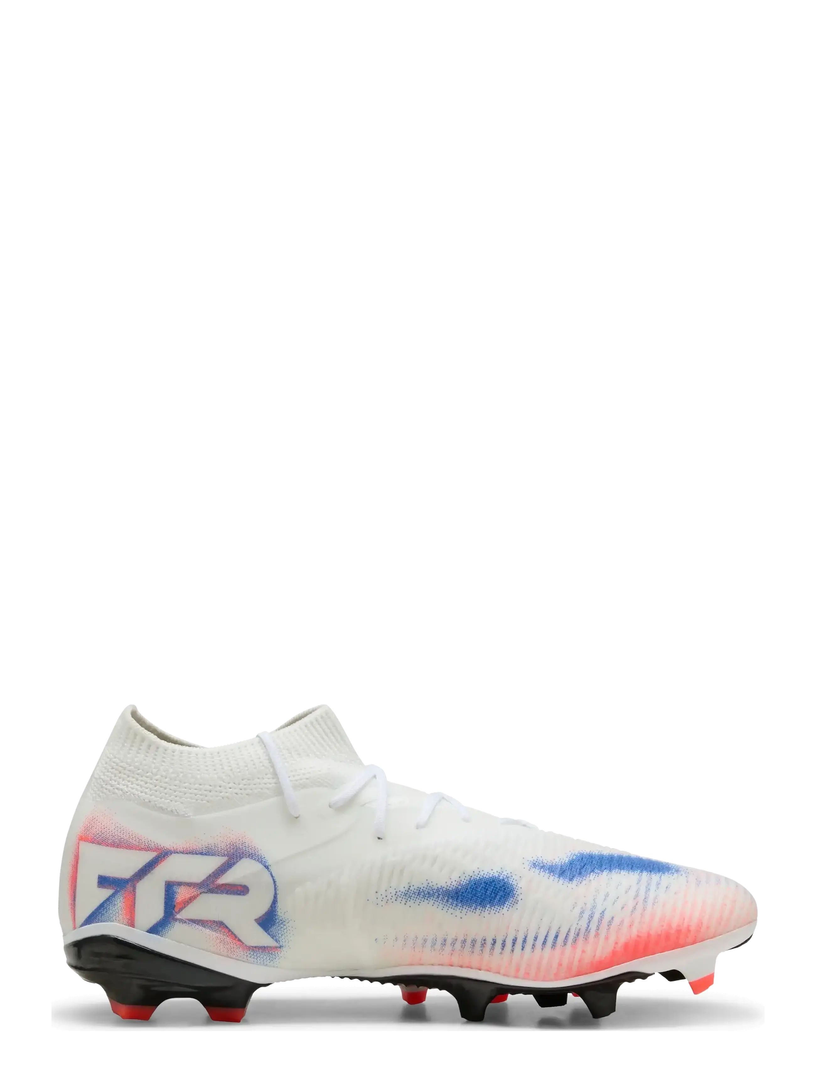 PUMA - FUTURE 8 MATCH FG/AG - fußballschuhe - puma white-puma black-glowing red - 3