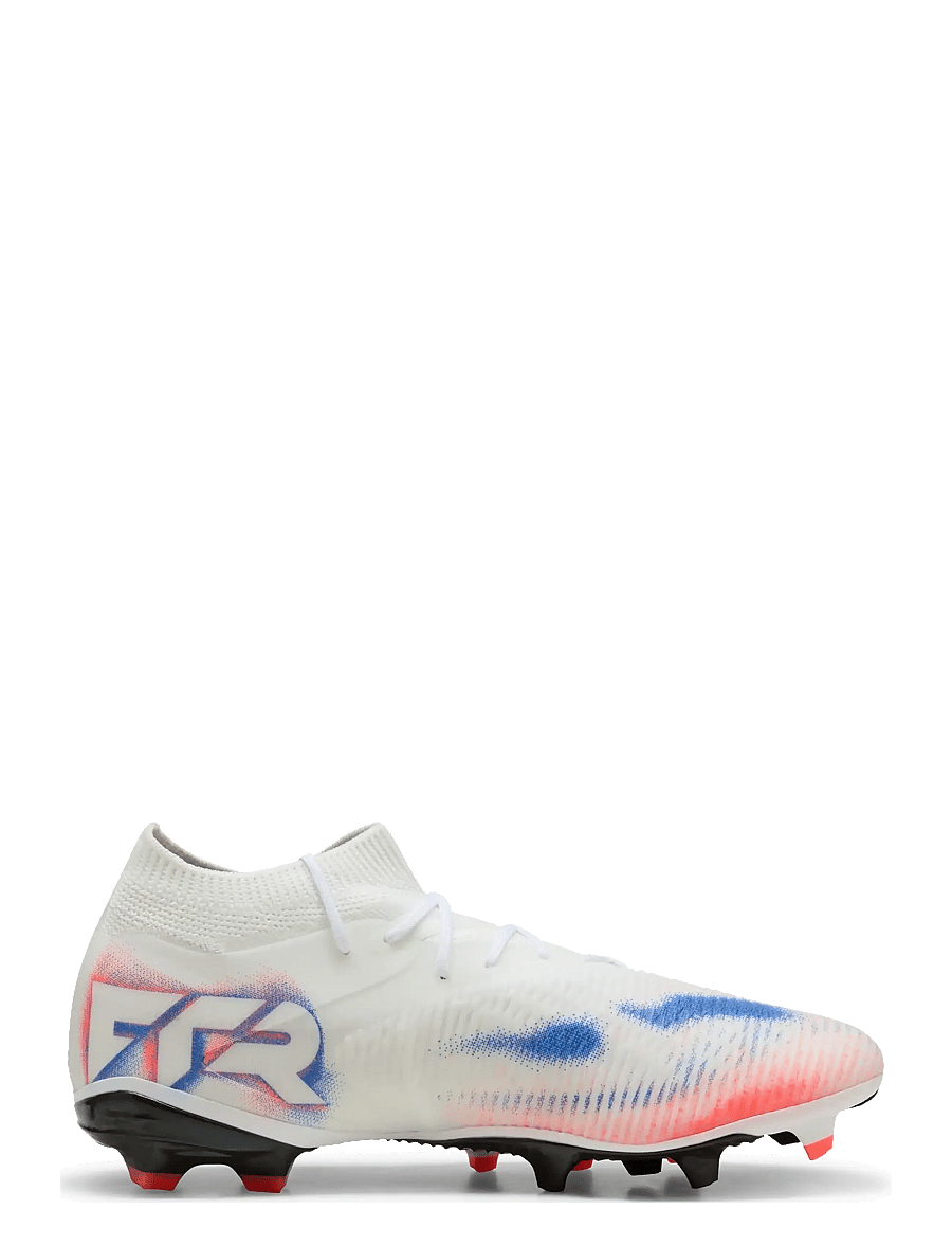 PUMA - FUTURE 8 MATCH FG/AG - fótboltaskór - puma white-puma black-glowing red - 3