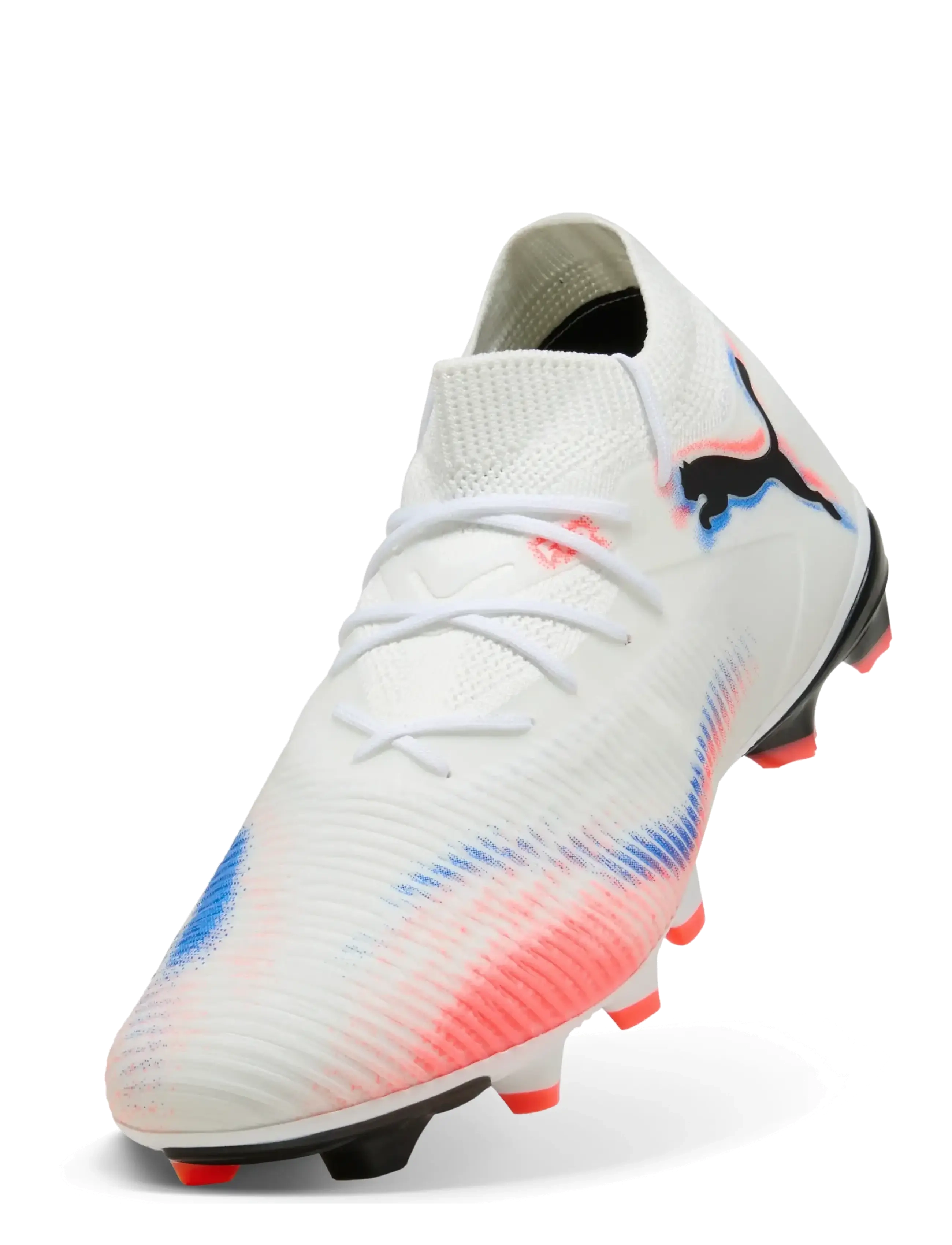 PUMA - FUTURE 8 MATCH FG/AG - fußballschuhe - puma white-puma black-glowing red - 4