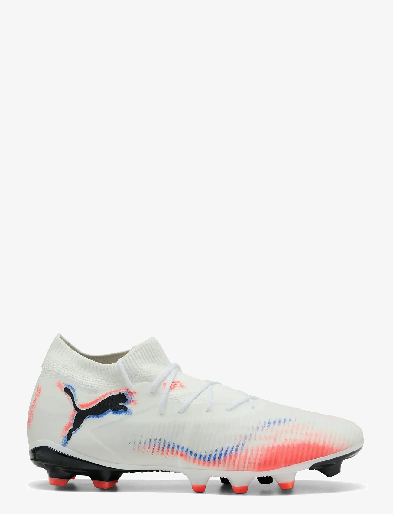 PUMA - FUTURE 8 MATCH FG/AG - fodboldstøvler - puma white-puma black-glowing red - 5