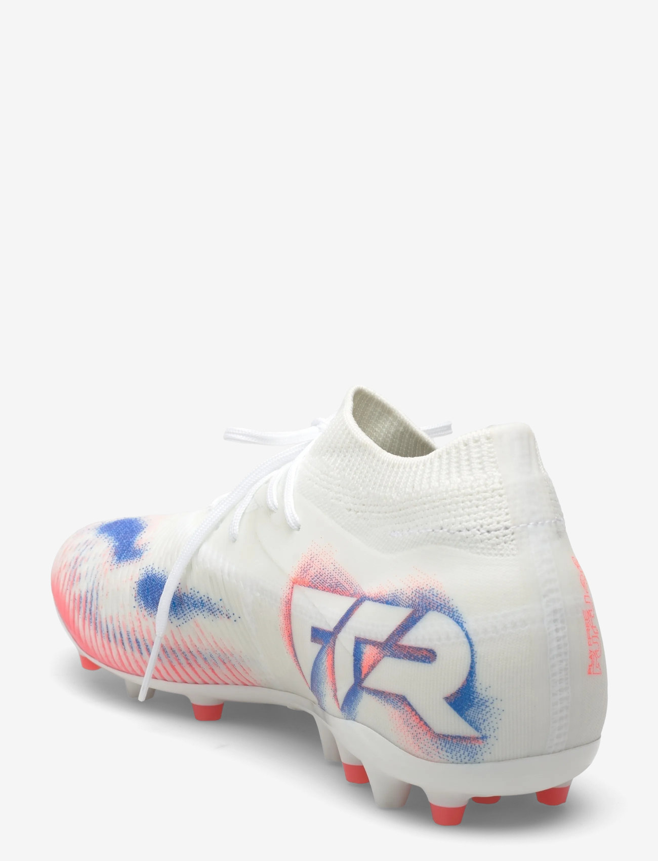 PUMA - FUTURE 8 MATCH MG - jalgpallisaapad - puma white-puma black-glowing red - 2