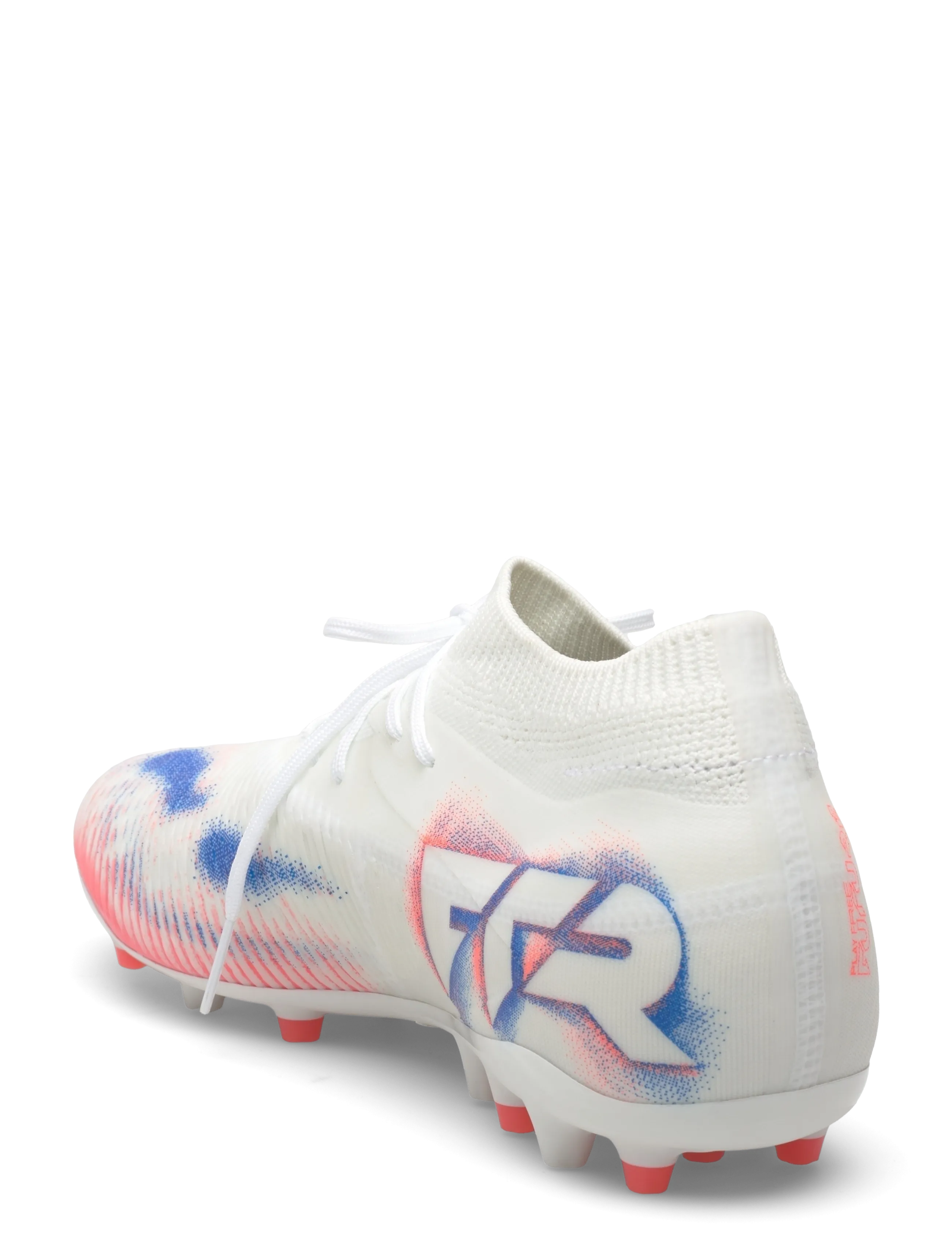 PUMA - FUTURE 8 MATCH MG - fotbollsskor - puma white-puma black-glowing red - 2