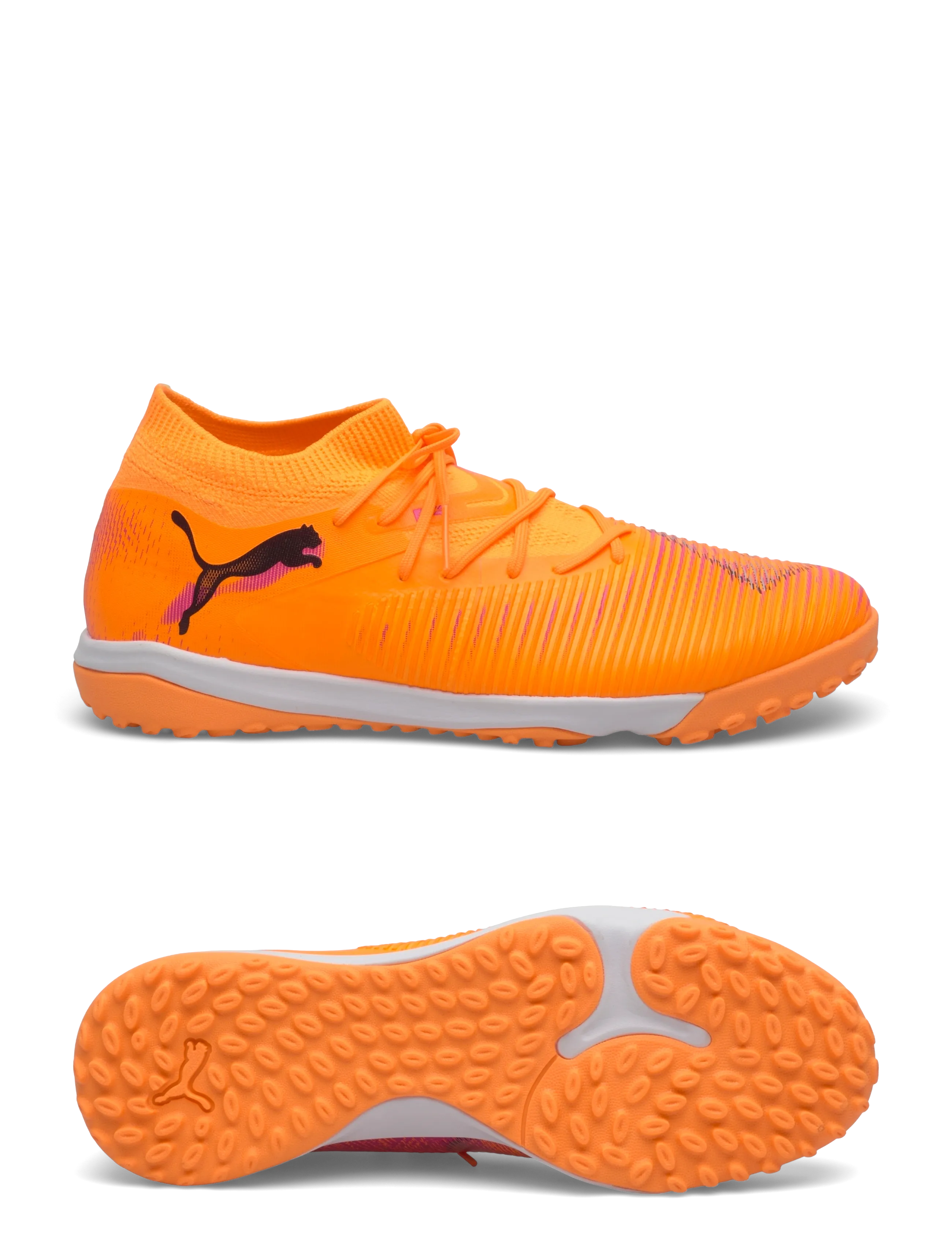 PUMA Future 8 Match Tt, Mænd, Kunstgræs Fodboldstøvler, Orange, Str: 46