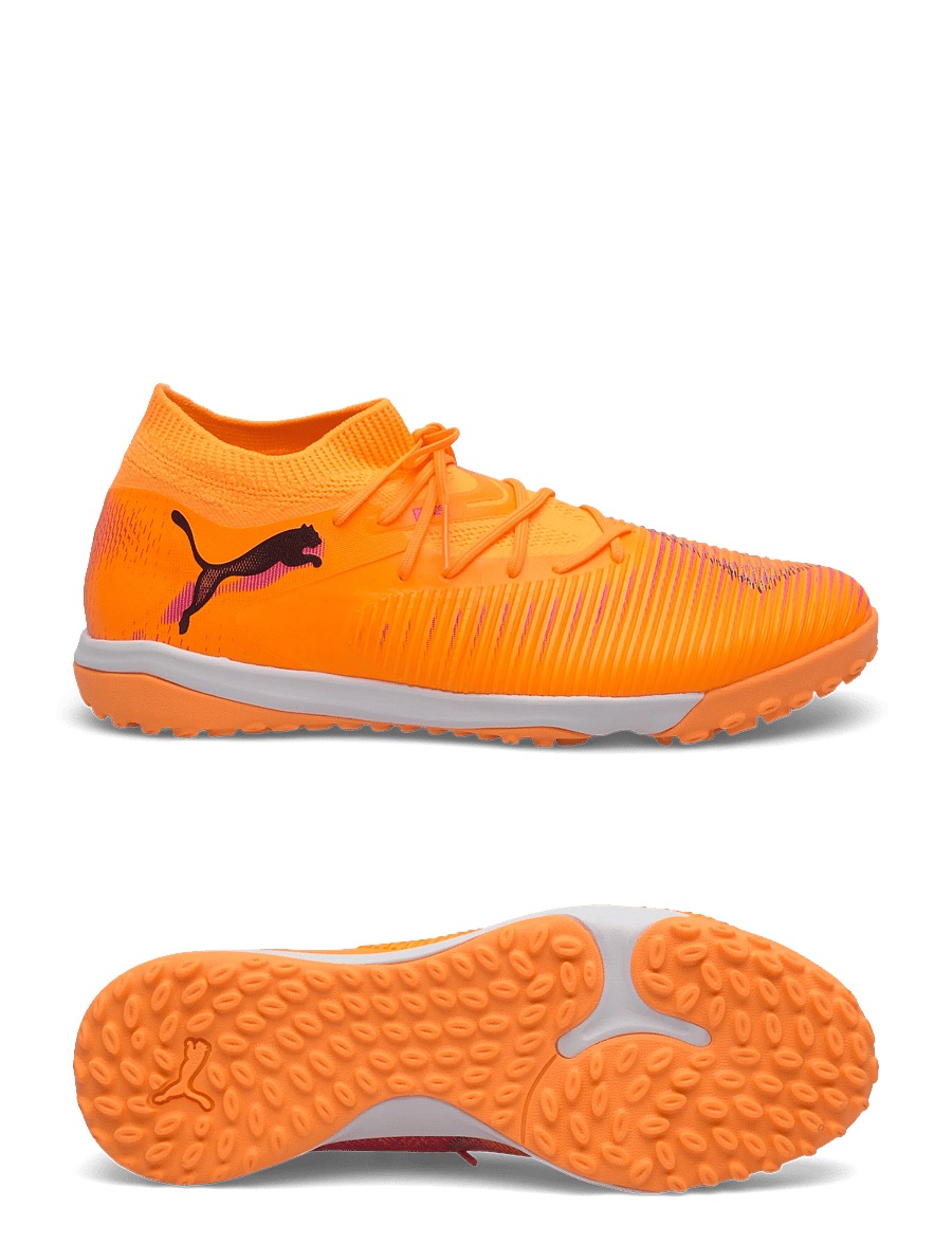PUMA - FUTURE 8 MATCH TT - fodboldstøvler - heat fire-puma black-ravish - 0
