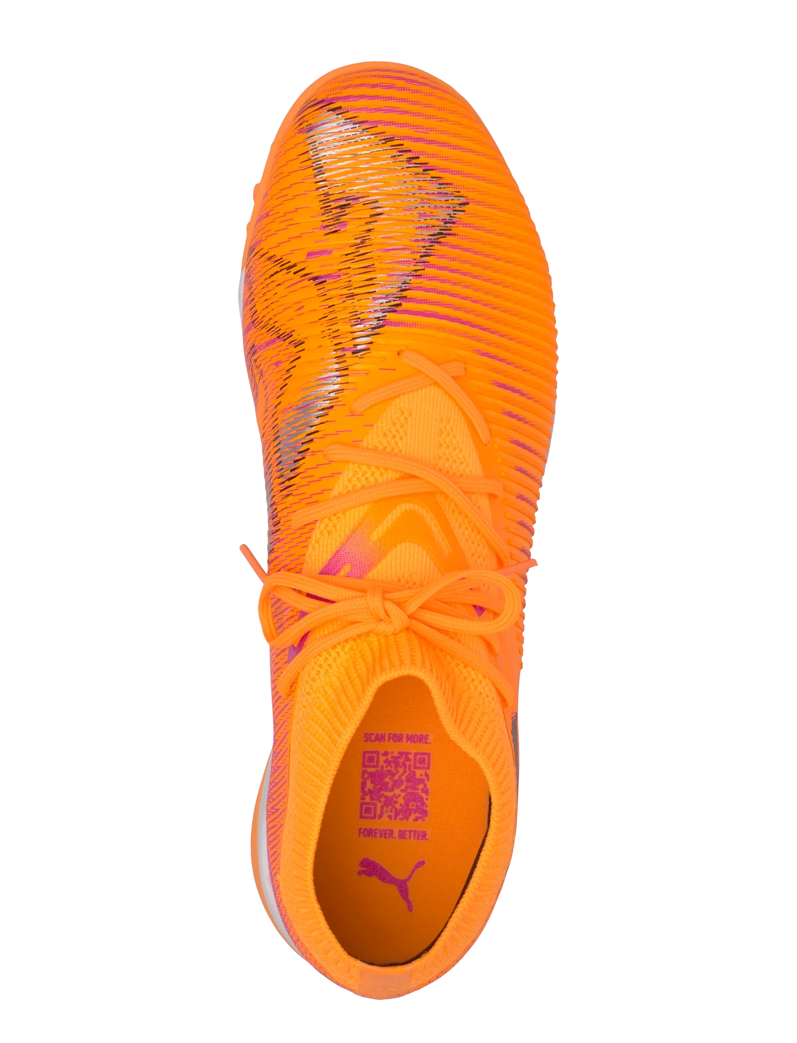 PUMA - FUTURE 8 MATCH TT - jalgpallisaapad - heat fire-puma black-ravish - 3