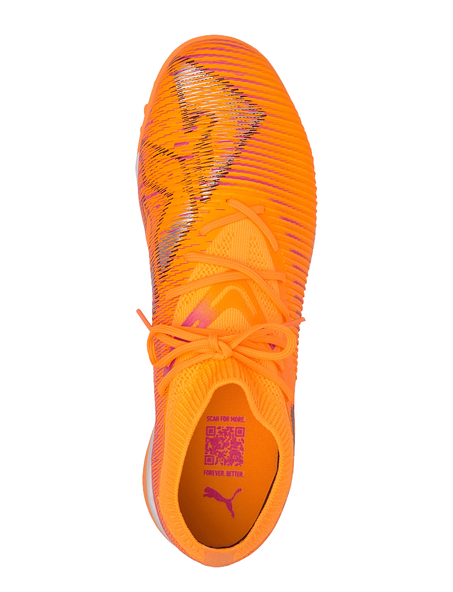 PUMA - FUTURE 8 MATCH TT - fodboldstøvler - heat fire-puma black-ravish - 3