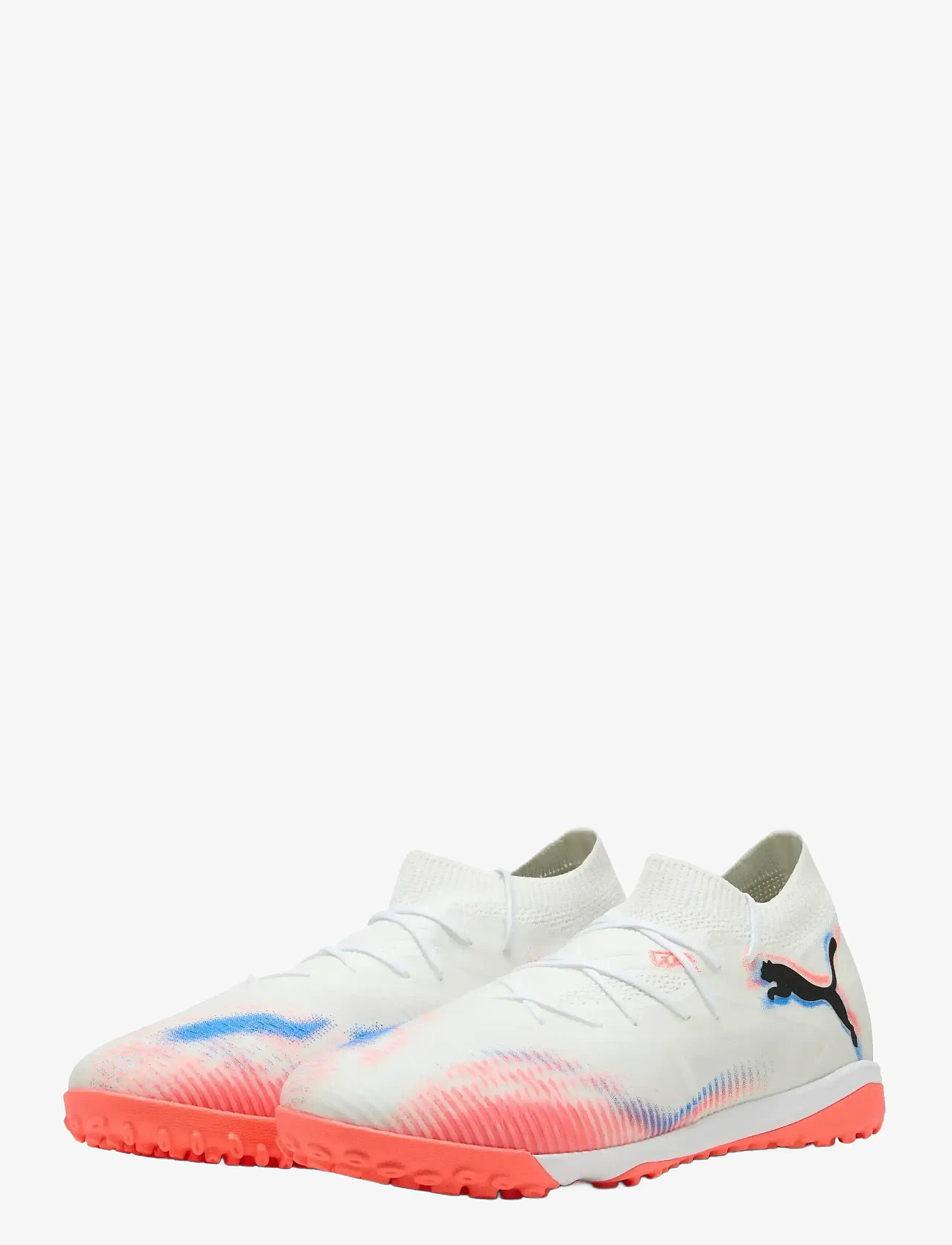 PUMA - FUTURE 8 MATCH TT - fotbollsskor - puma white-puma black-glowing red - 0