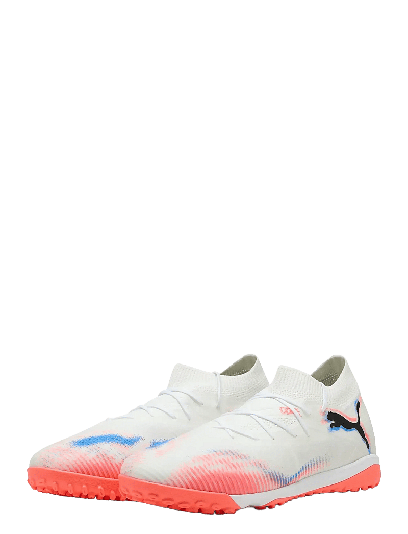 PUMA - FUTURE 8 MATCH TT - fotbollsskor - puma white-puma black-glowing red - 0