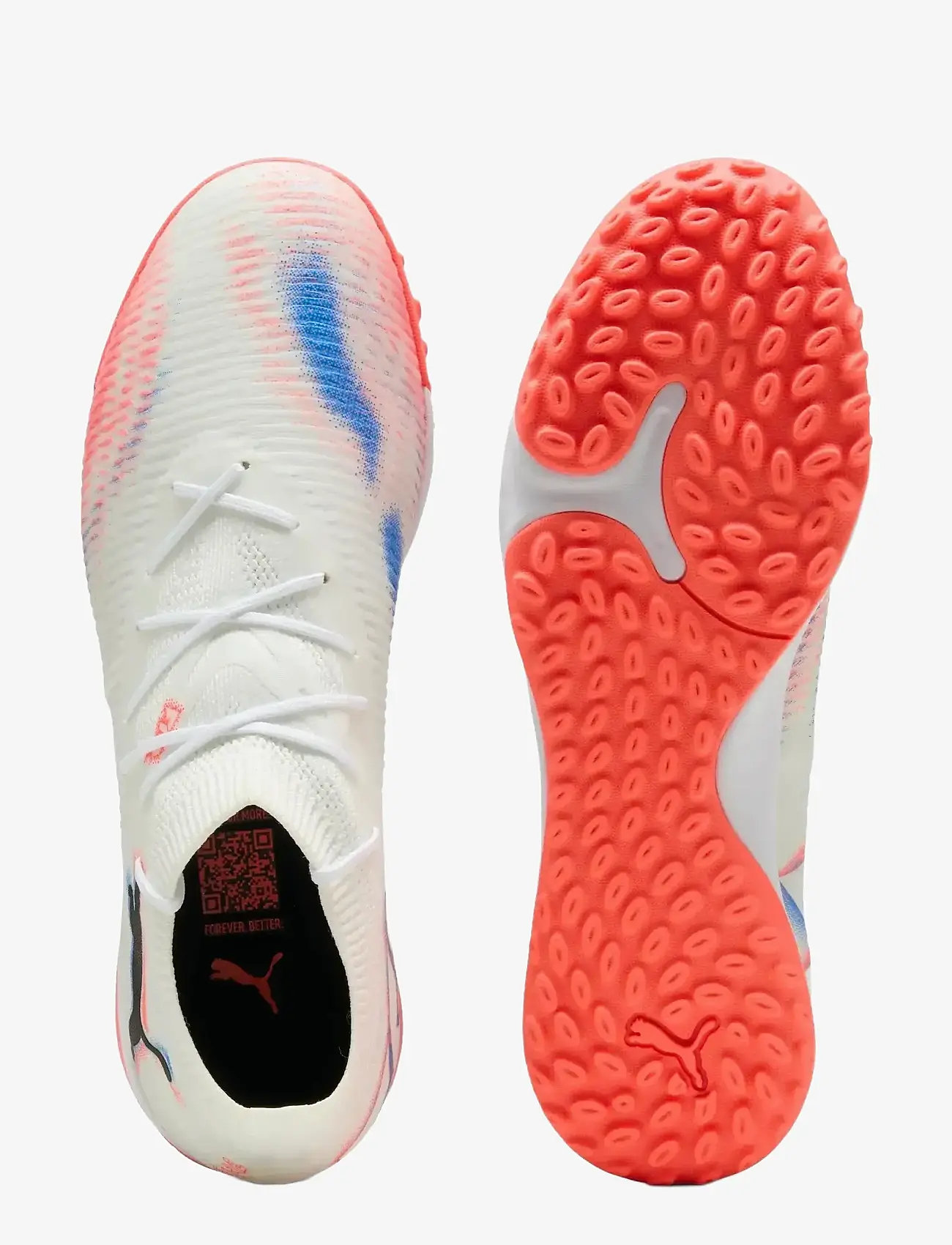 PUMA - FUTURE 8 MATCH TT - fotbollsskor - puma white-puma black-glowing red - 2