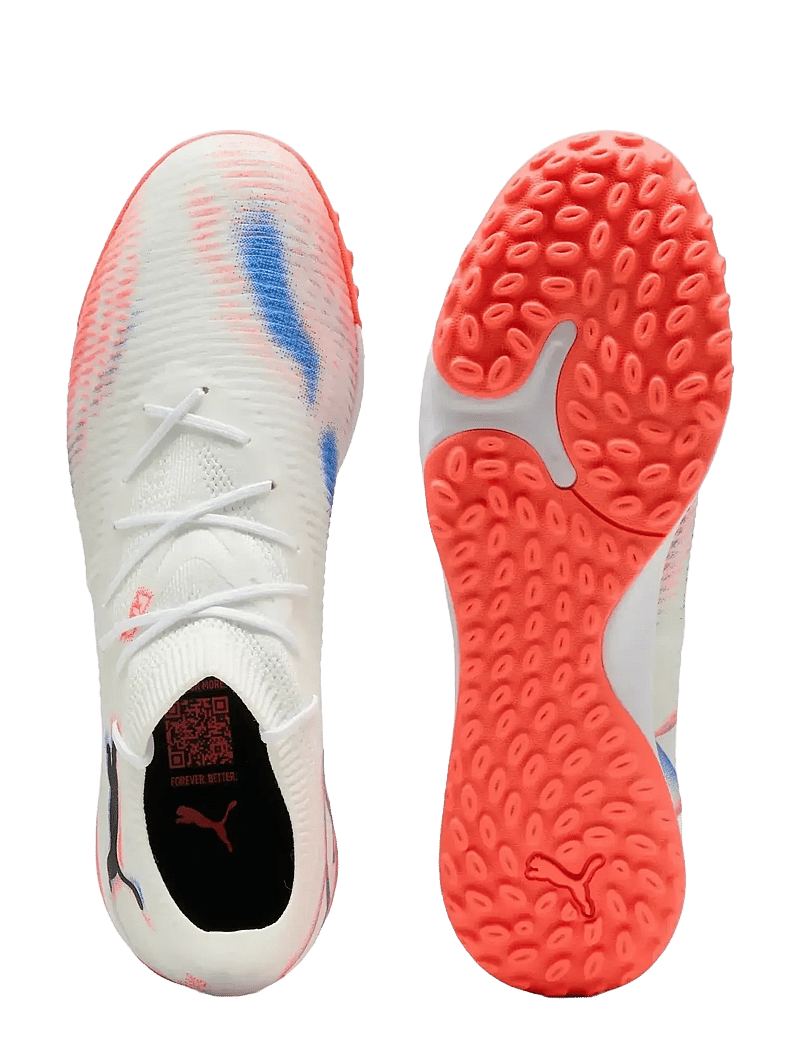 PUMA - FUTURE 8 MATCH TT - fotbollsskor - puma white-puma black-glowing red - 2