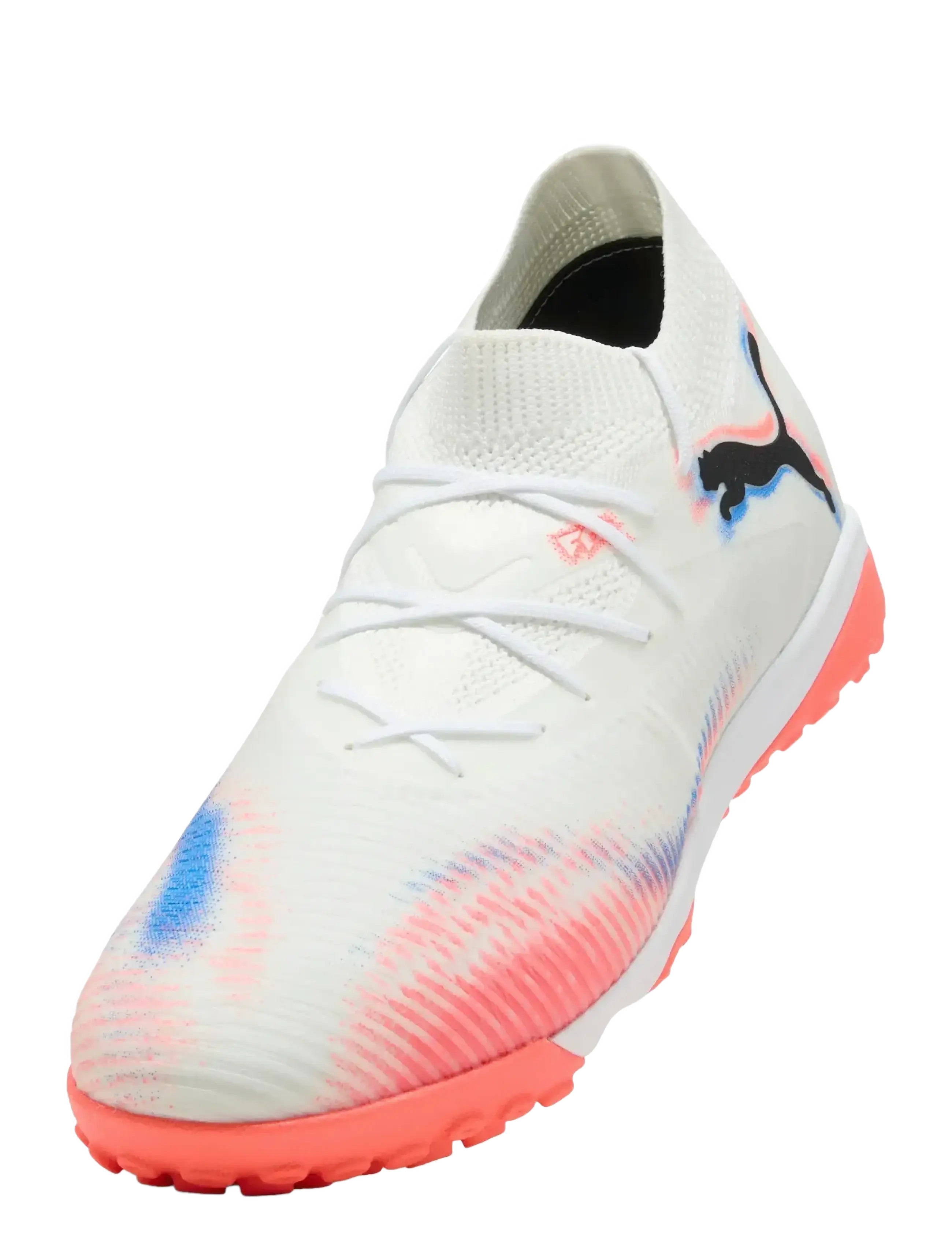 PUMA - FUTURE 8 MATCH TT - fotbollsskor - puma white-puma black-glowing red - 4