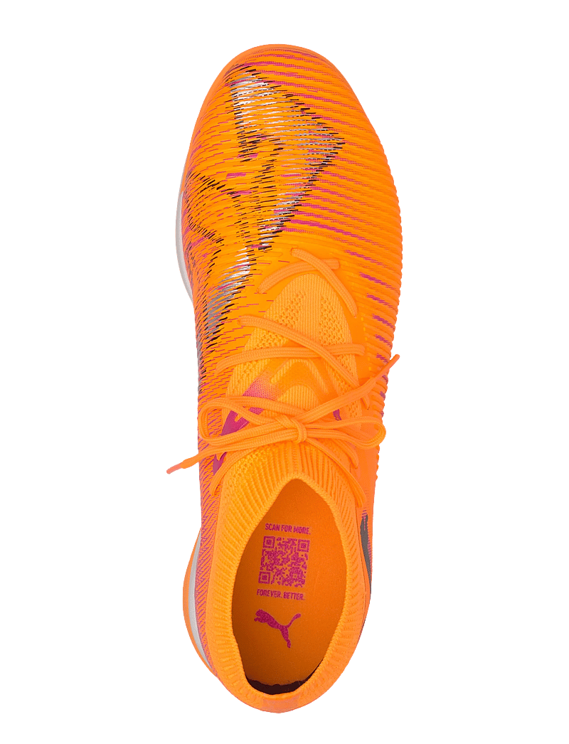 PUMA - FUTURE 8 MATCH IT - fodboldstøvler - heat fire-puma black-ravish - 3