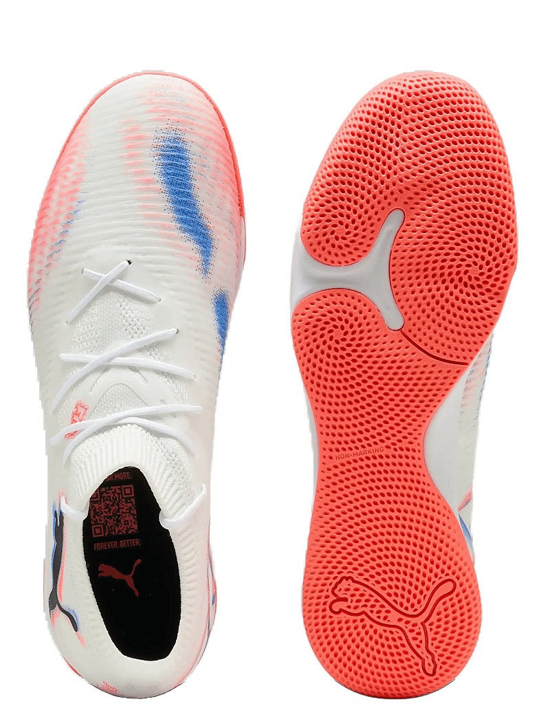 PUMA - FUTURE 8 MATCH IT - jalgpalli puutsad - puma white-puma black-glowing red - 2