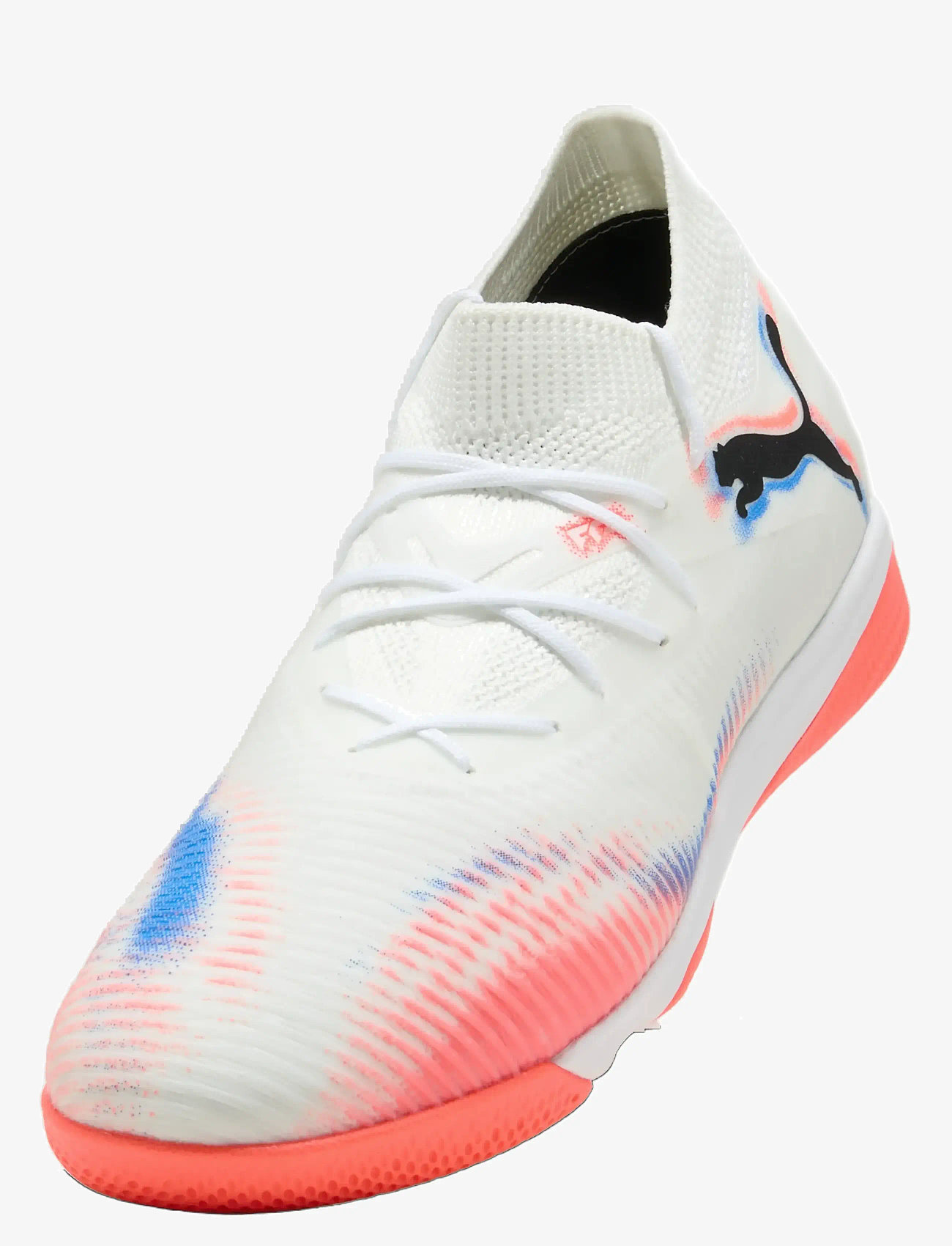 PUMA - FUTURE 8 MATCH IT - jalgpalli puutsad - puma white-puma black-glowing red - 4