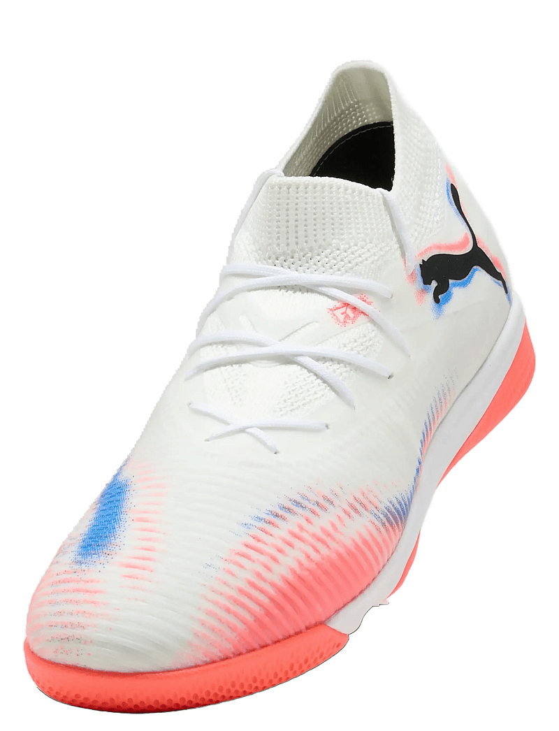 PUMA - FUTURE 8 MATCH IT - jalgpalli puutsad - puma white-puma black-glowing red - 4