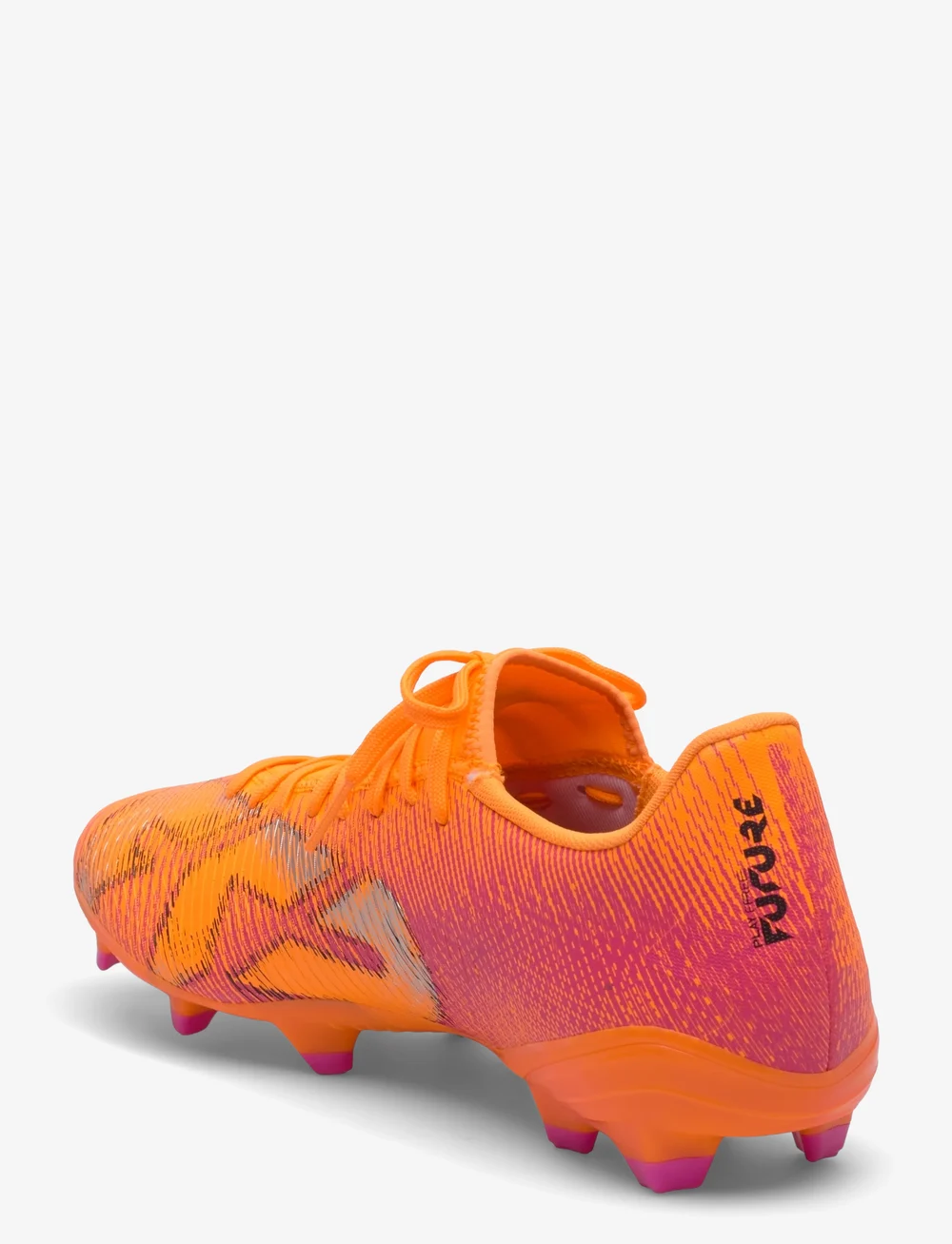 PUMA - FUTURE 8 PLAY FG/AG - fotbollsskor - heat fire-puma black-ravish - 2