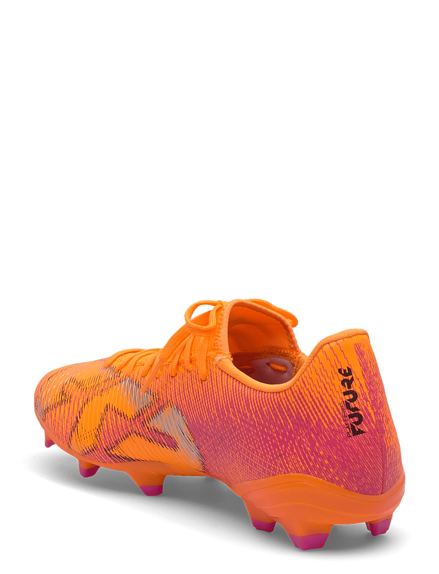 PUMA - FUTURE 8 PLAY FG/AG - fotbollsskor - heat fire-puma black-ravish - 2