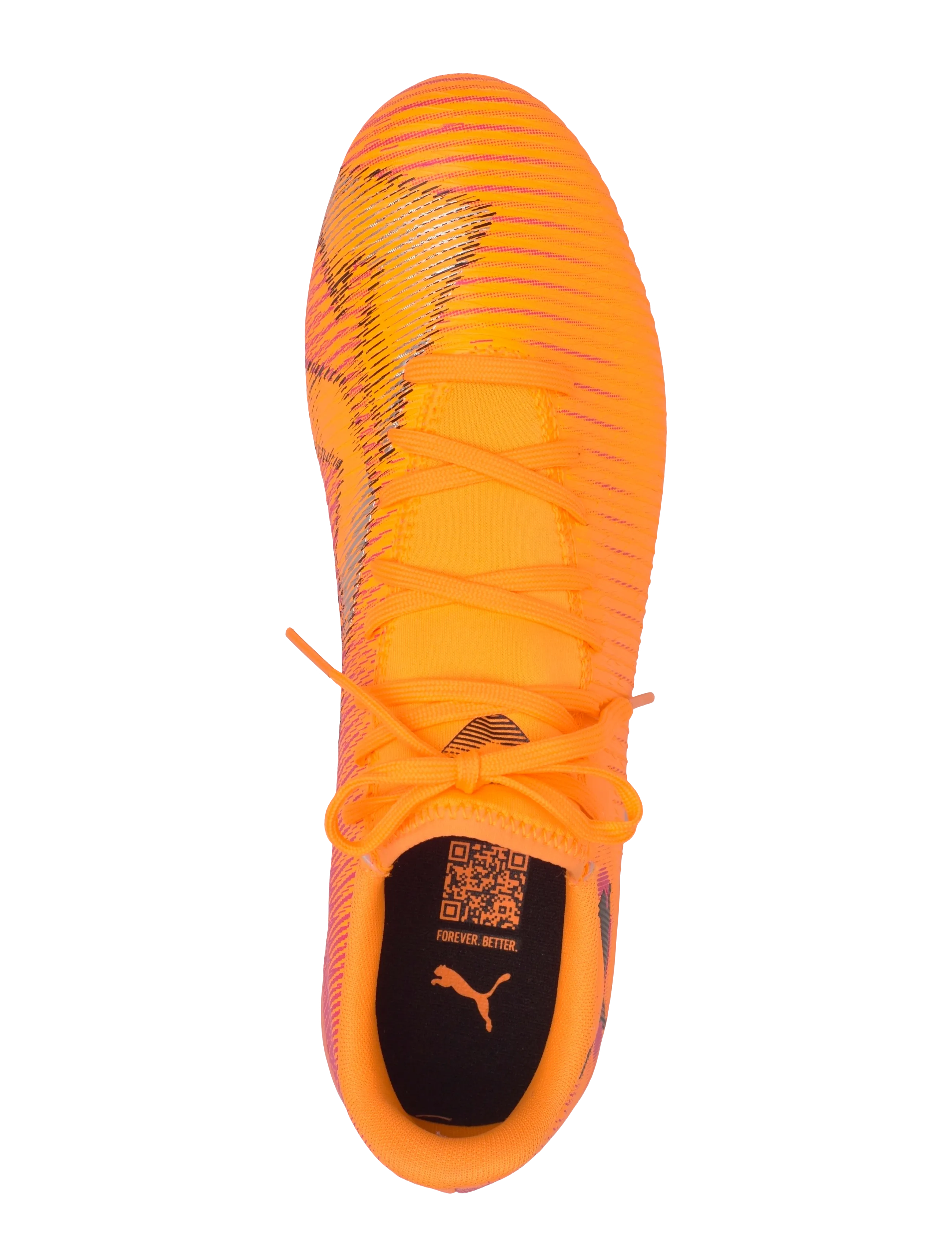 PUMA - FUTURE 8 PLAY FG/AG - fußballschuhe - heat fire-puma black-ravish - 3