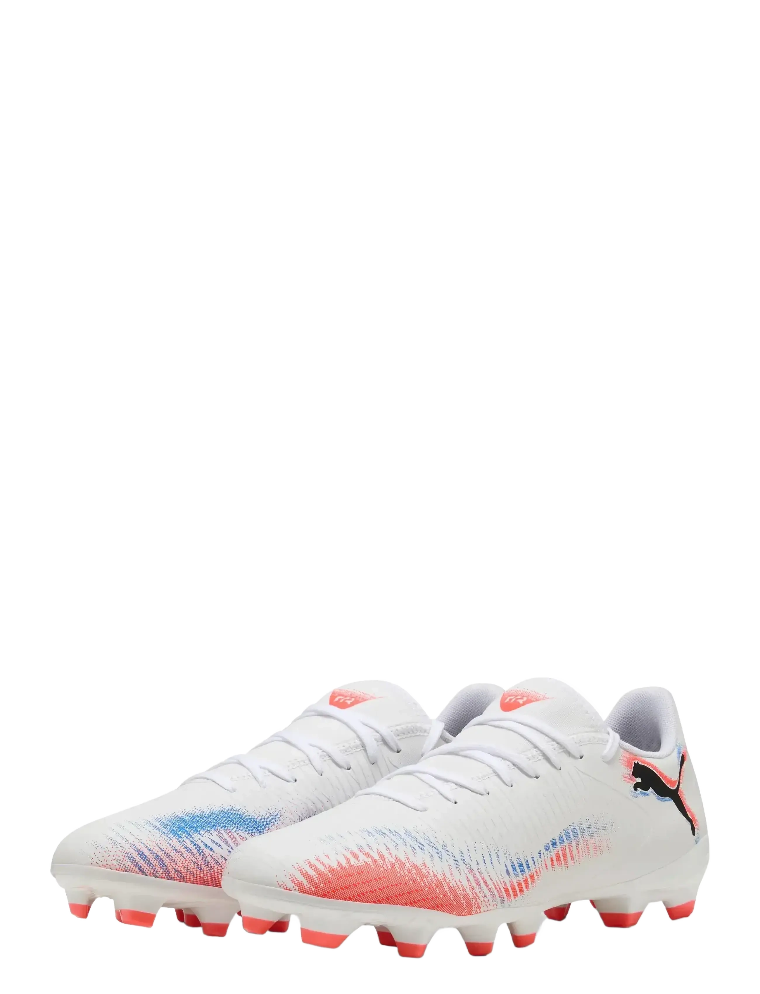 PUMA Future 8 Play Fg/Ag, Mænd, FG/AG Fodboldstøvler, Hvid, Str: 44