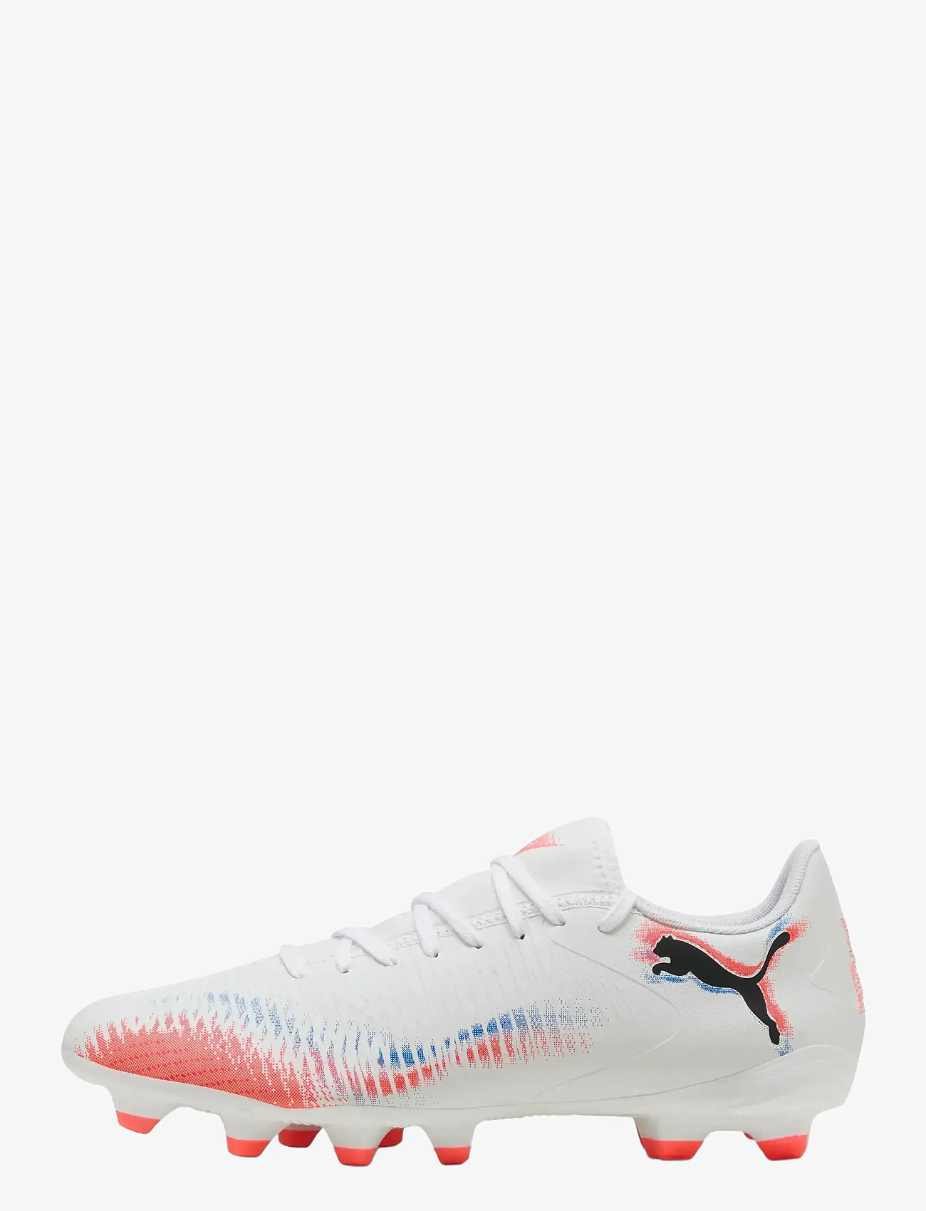PUMA - FUTURE 8 PLAY FG/AG - fodboldstøvler - puma white-puma black-glowing red - 1